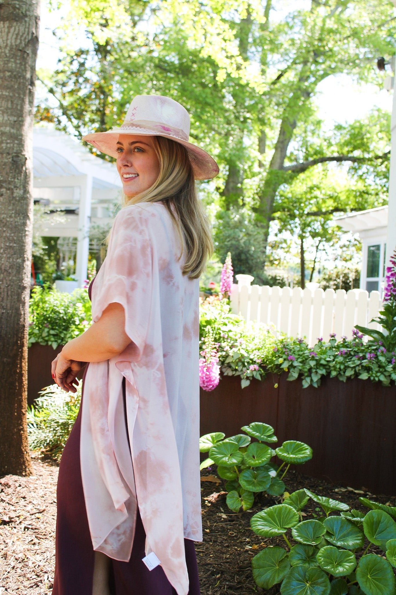 Kimono Cardigan - Rose GoldMichelle JonasShirts & Tops