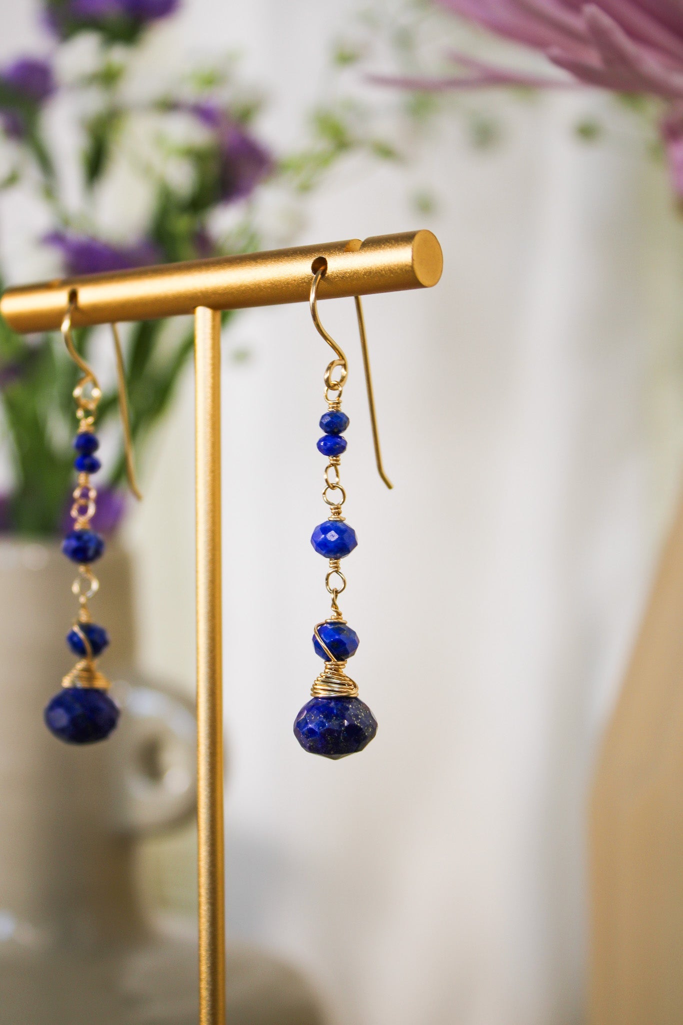 Lapis Earrings #1419James & JezebelleEarrings