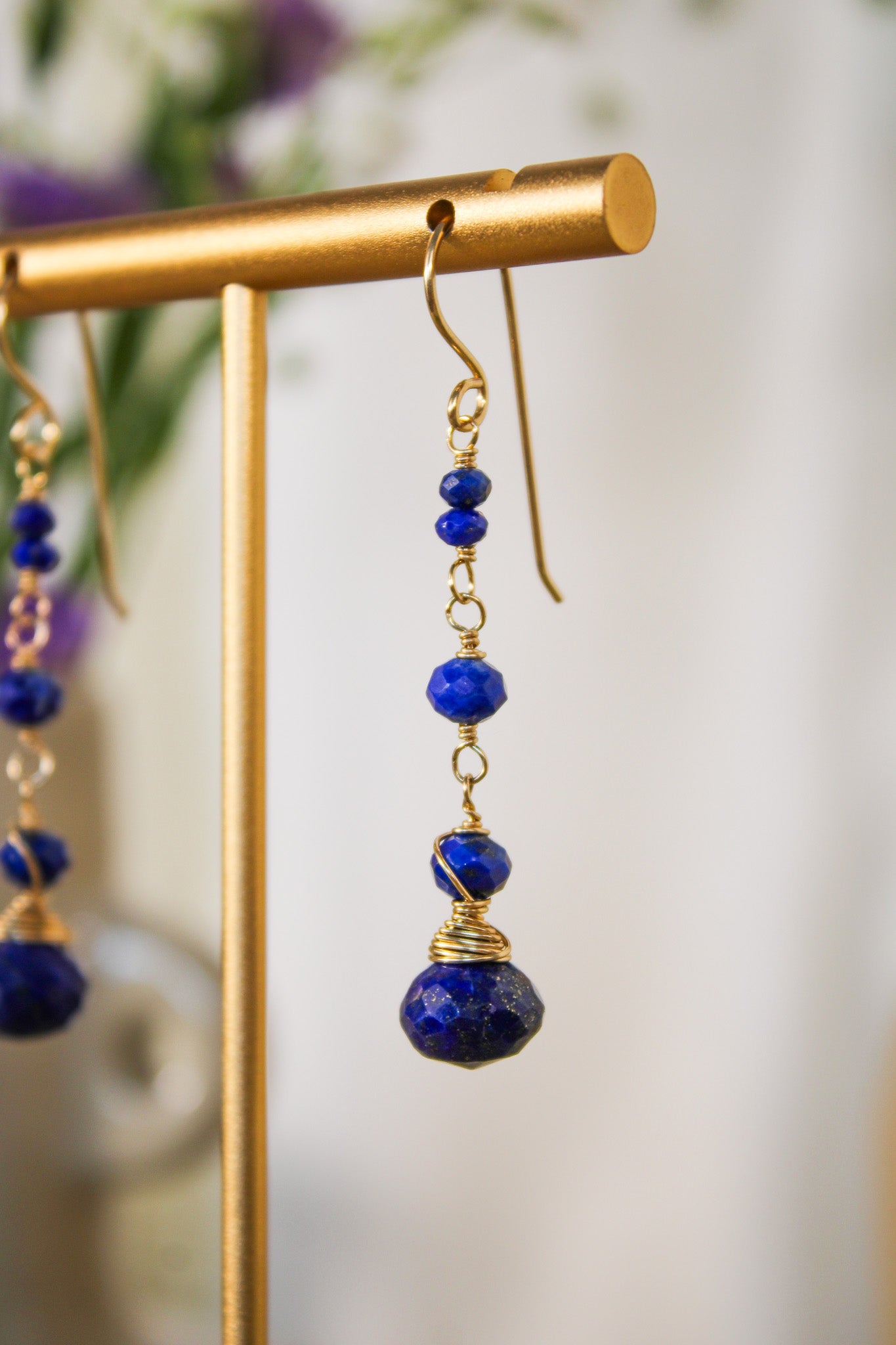 Lapis Earrings #1419James & JezebelleEarrings