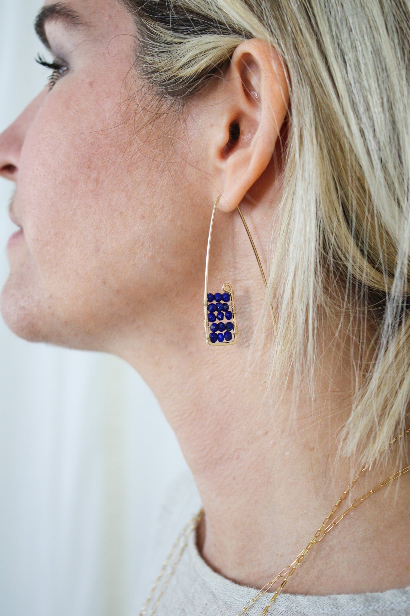 Lapis Earrings #1422James & JezebelleEarrings