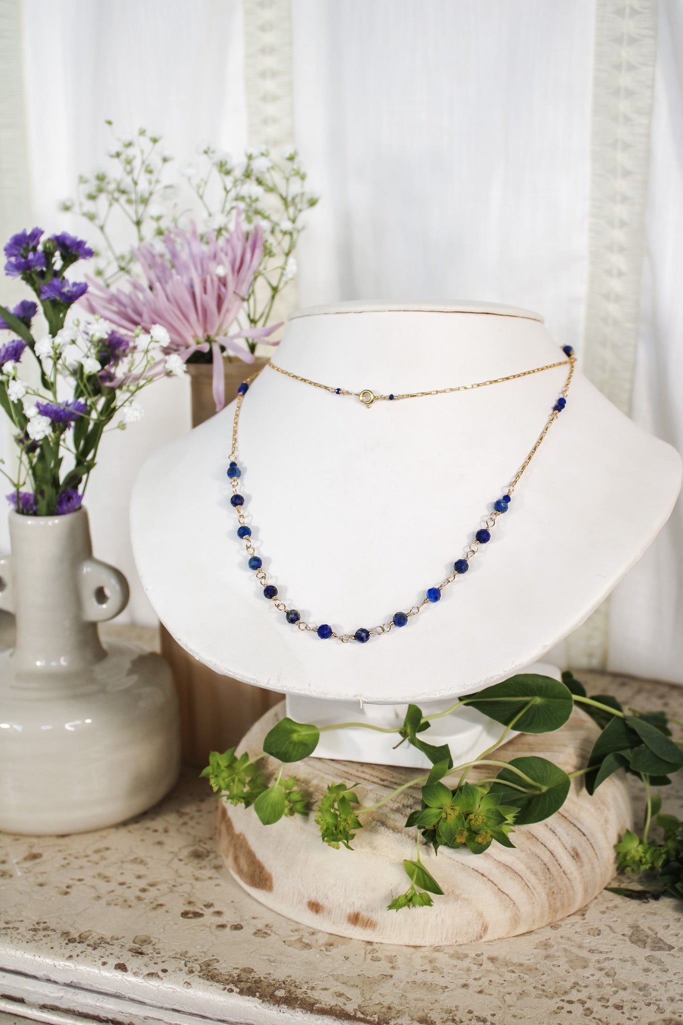 Lapis Necklace #5050James & JezebelleNecklace
