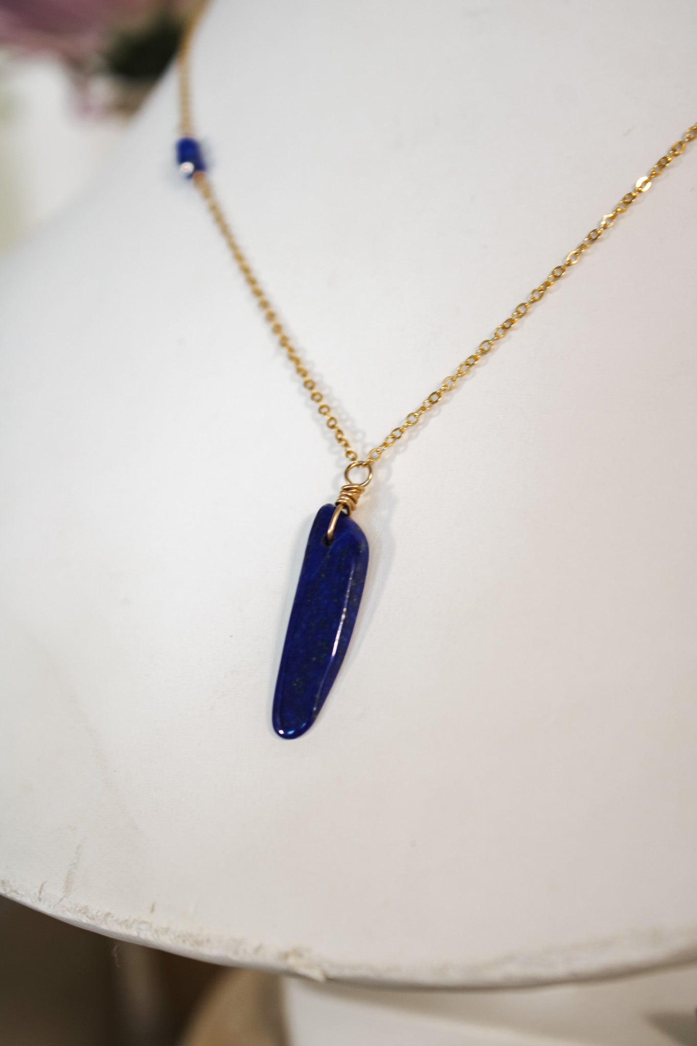 Lapis Necklace #5053James & JezebelleNecklace