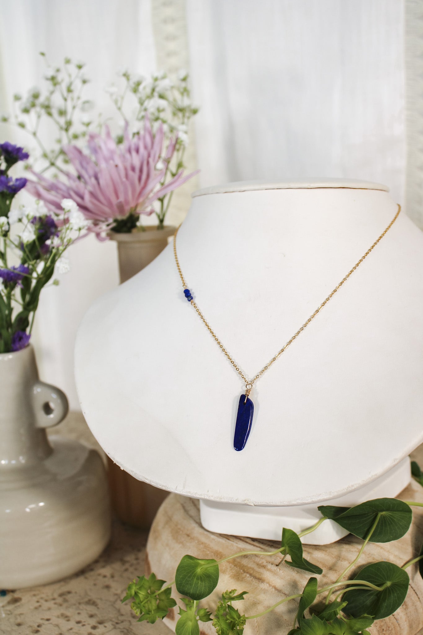 Lapis Necklace #5053James & JezebelleNecklace