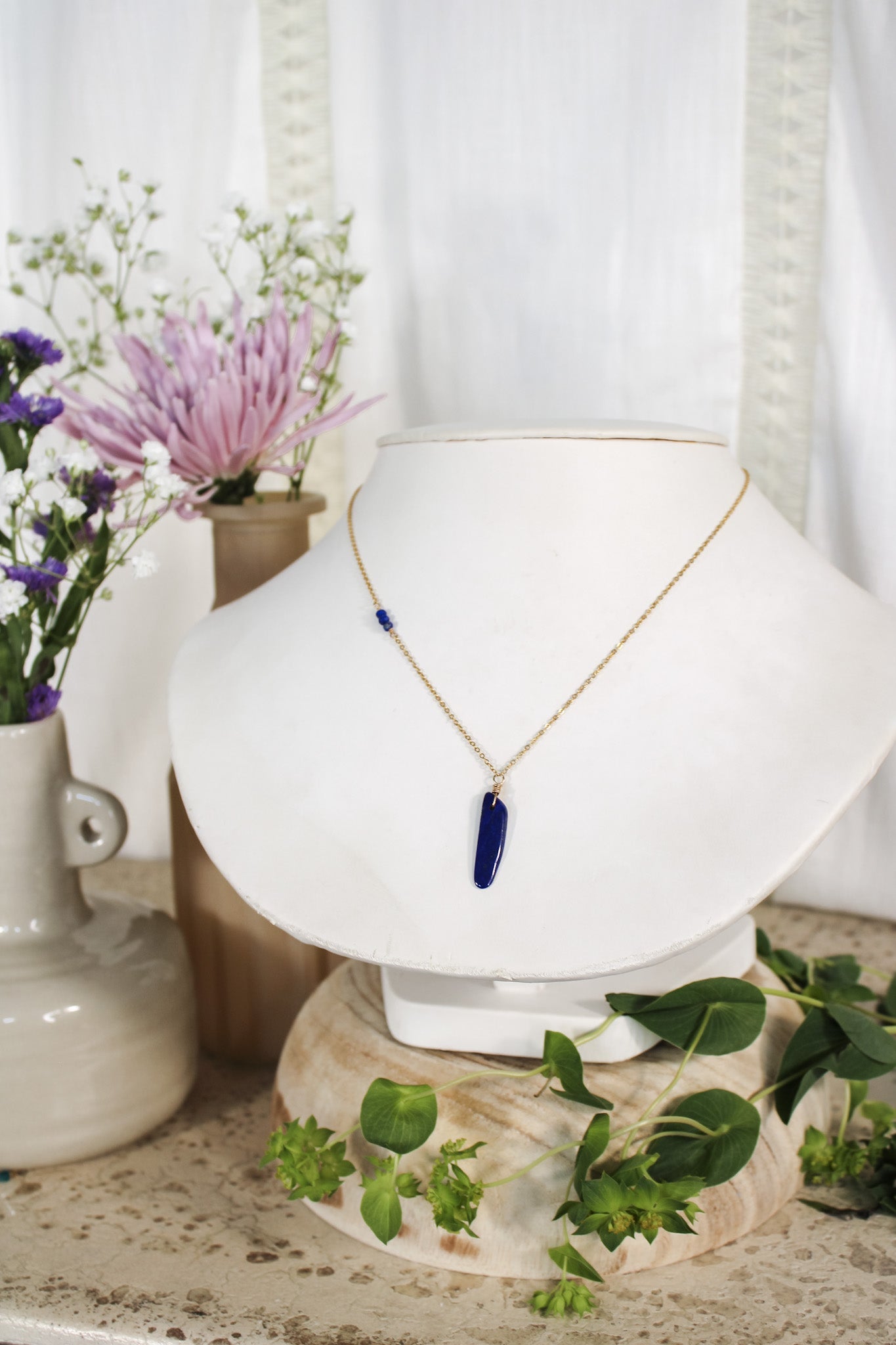 Lapis Necklace #5053James & JezebelleNecklace