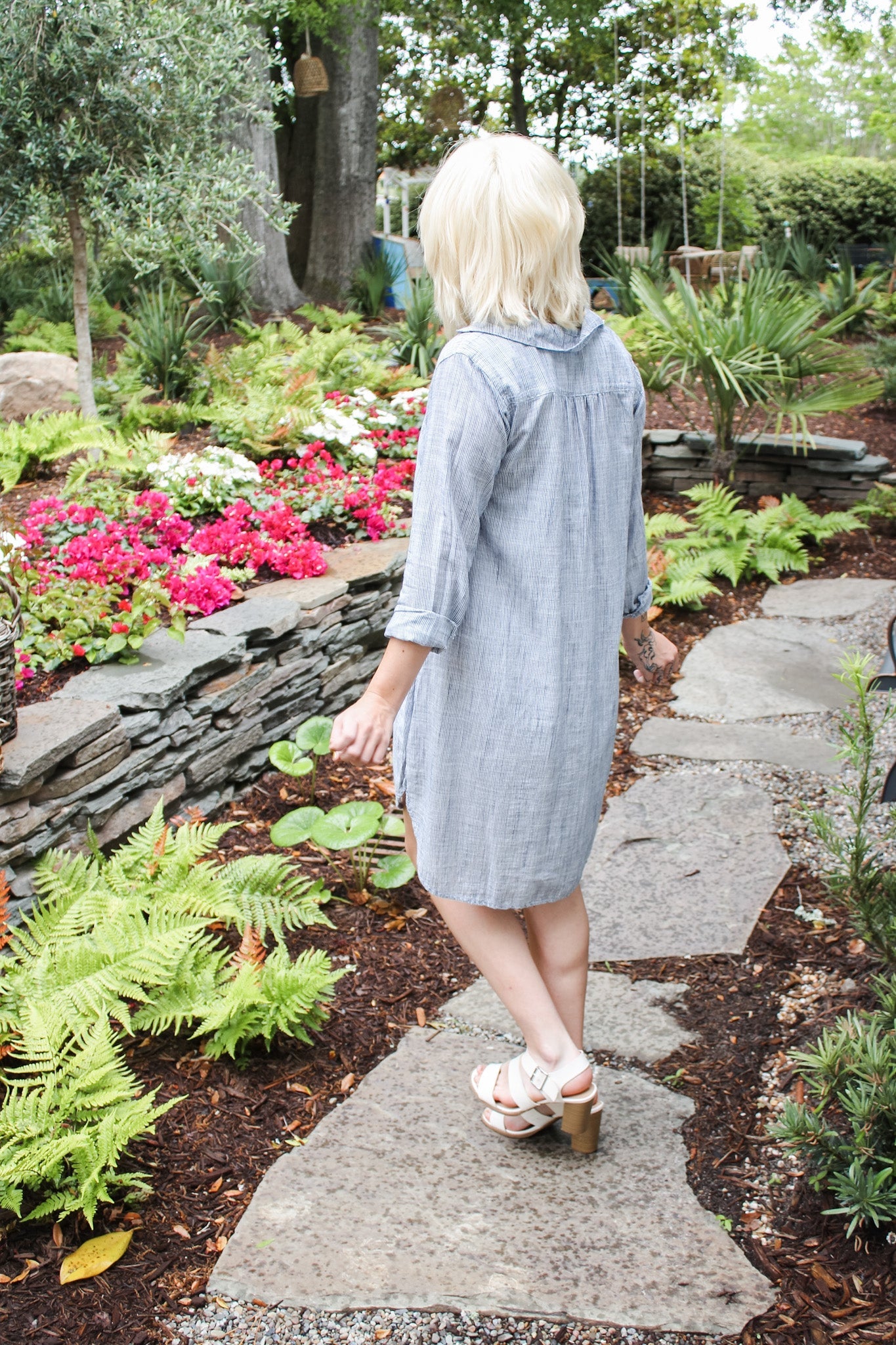 Lara Dress- StripeCP ShadesDress