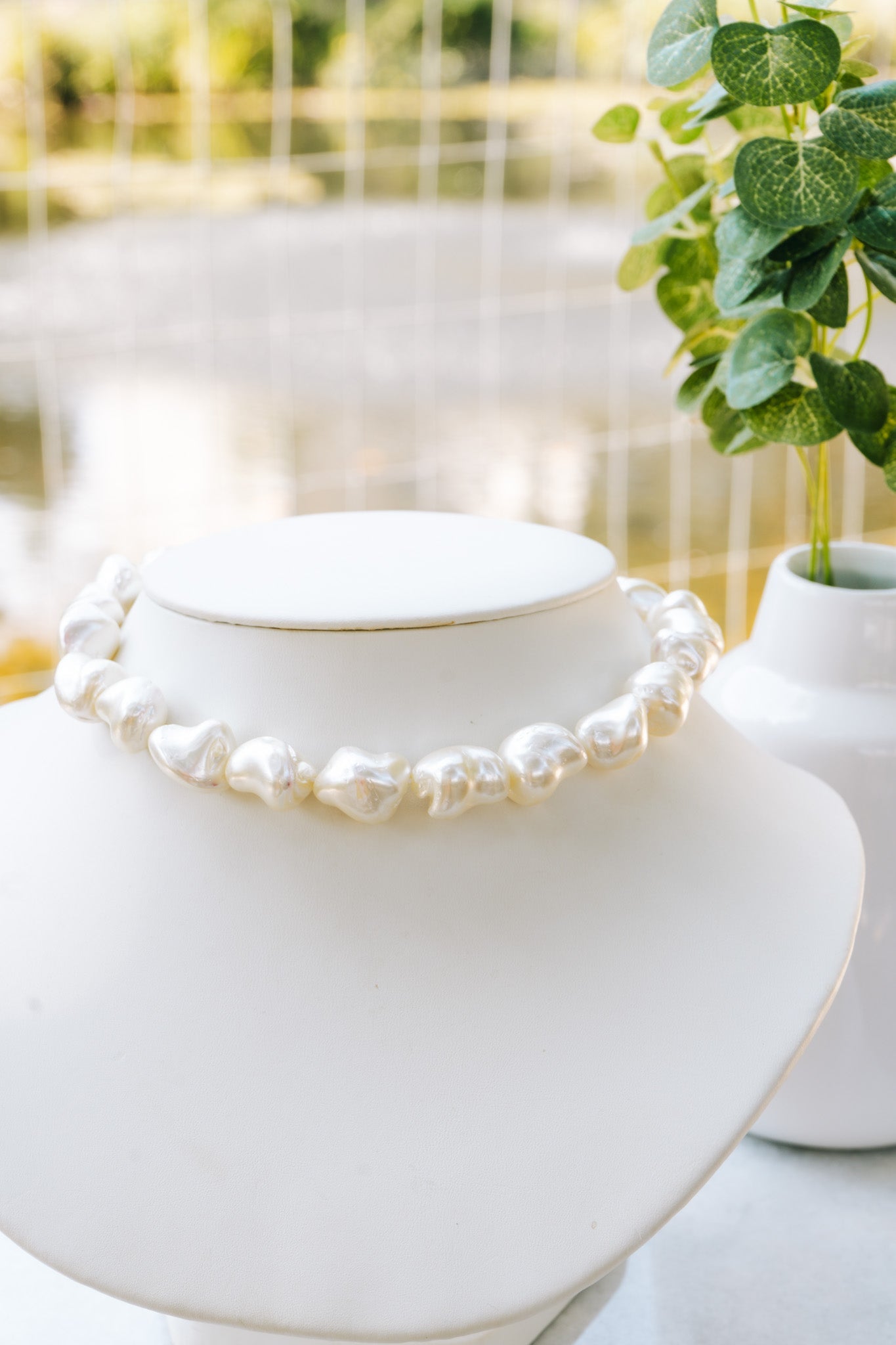 Large Baroque Pearl NecklaceJinjaNecklace