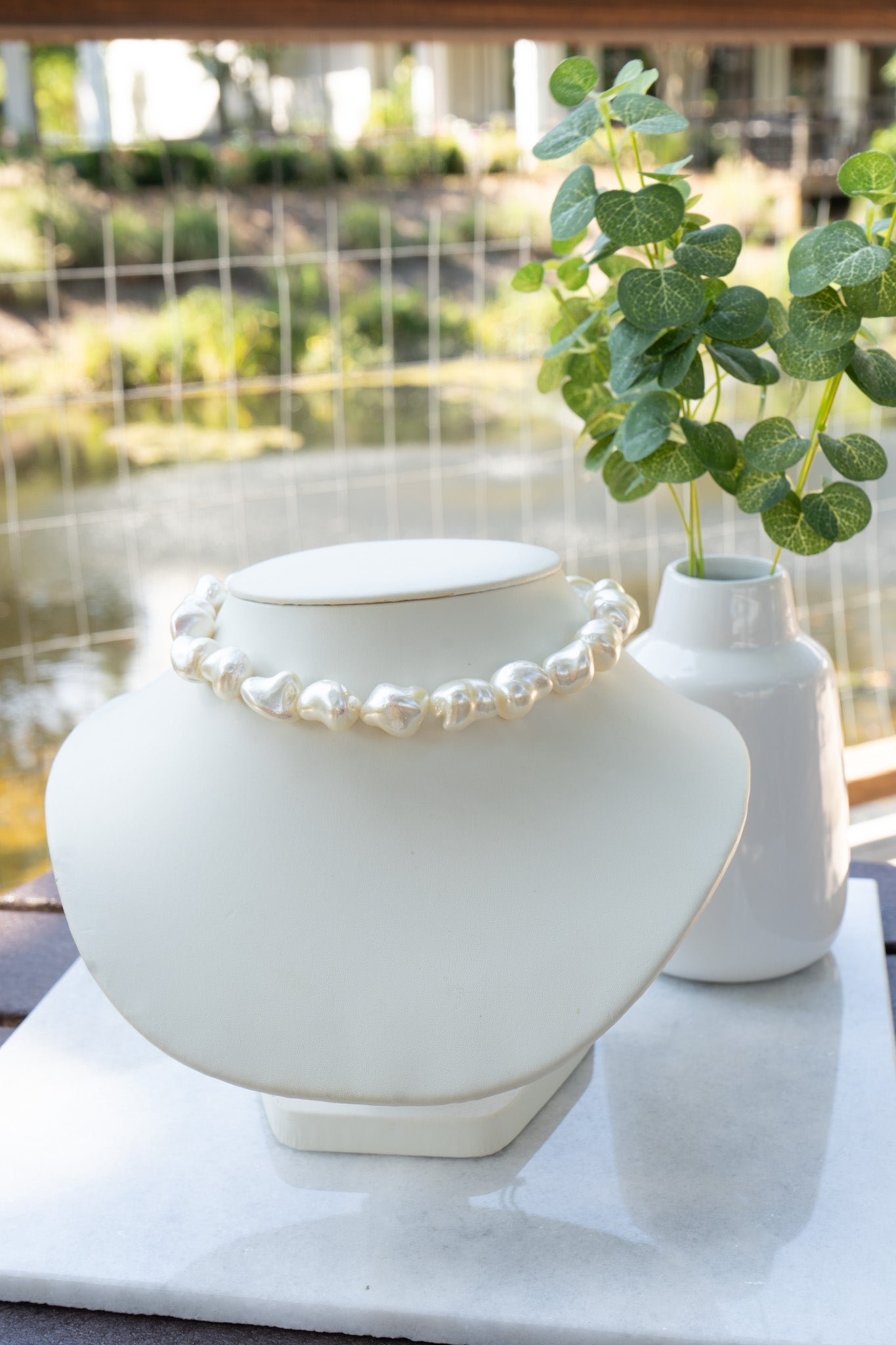 Large Baroque Pearl NecklaceJinjaNecklace