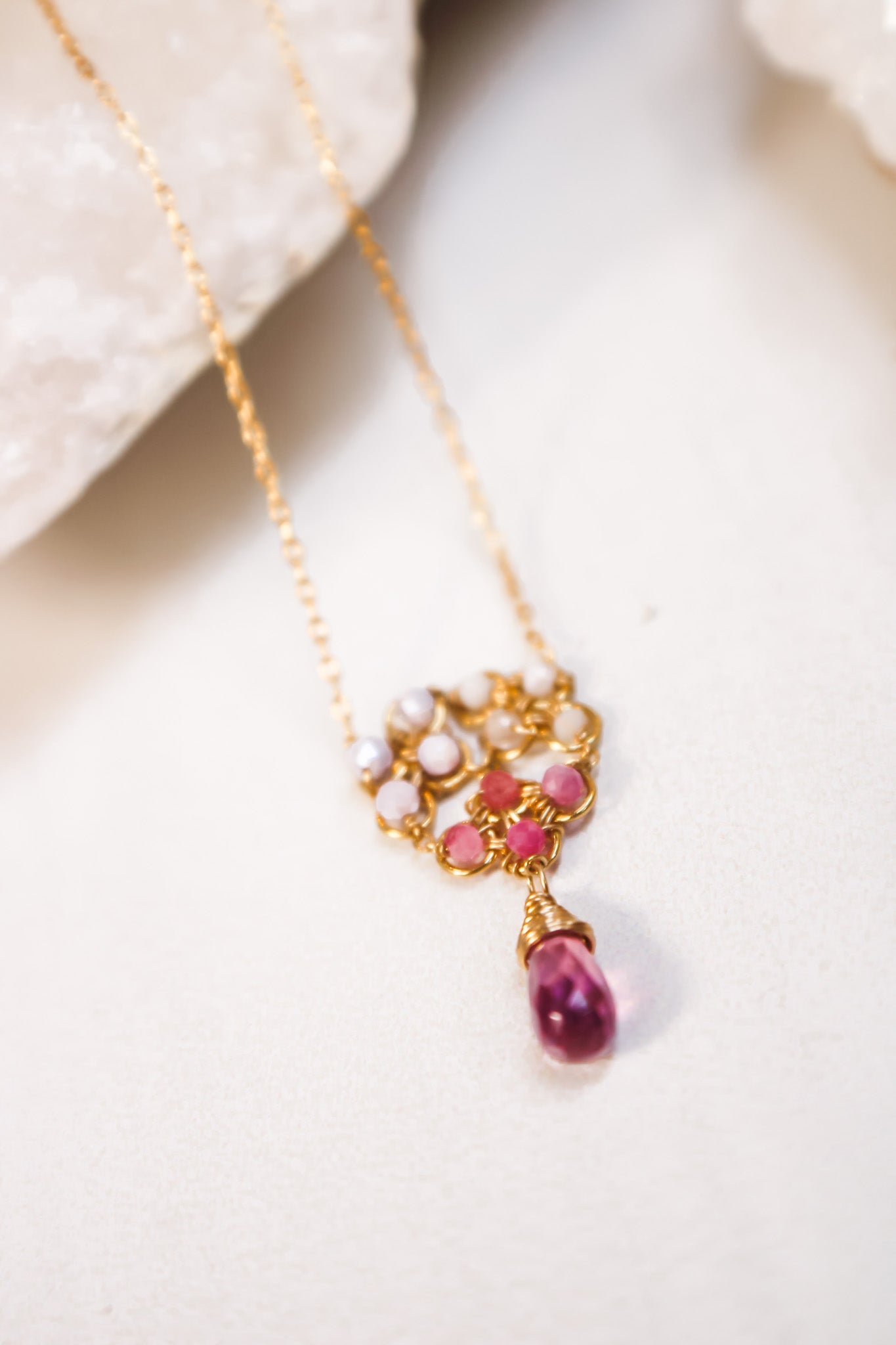 Lavender Honey Necklace #5123Michelle PresslerNecklaces