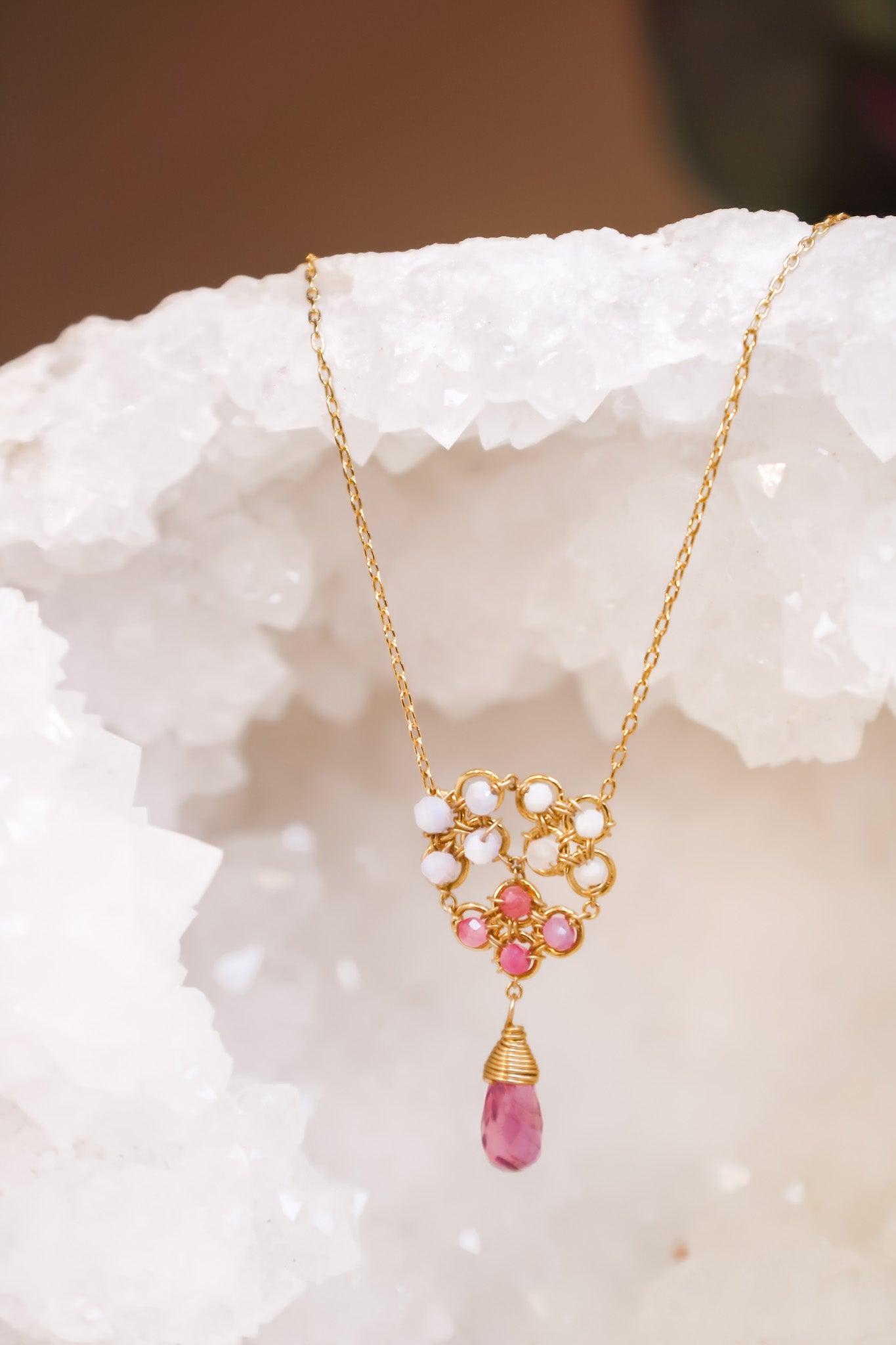 Lavender Honey Necklace #5123Michelle PresslerNecklaces