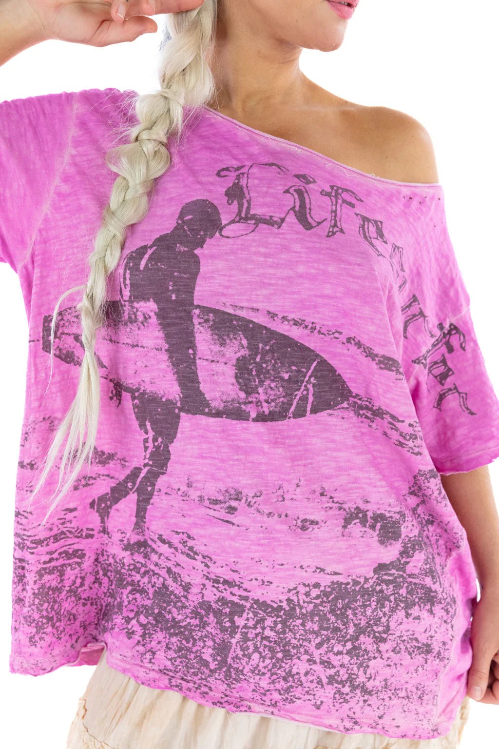 Lifesurfer T Top 1507 - AlliumMagnolia PearlShirts & Tops