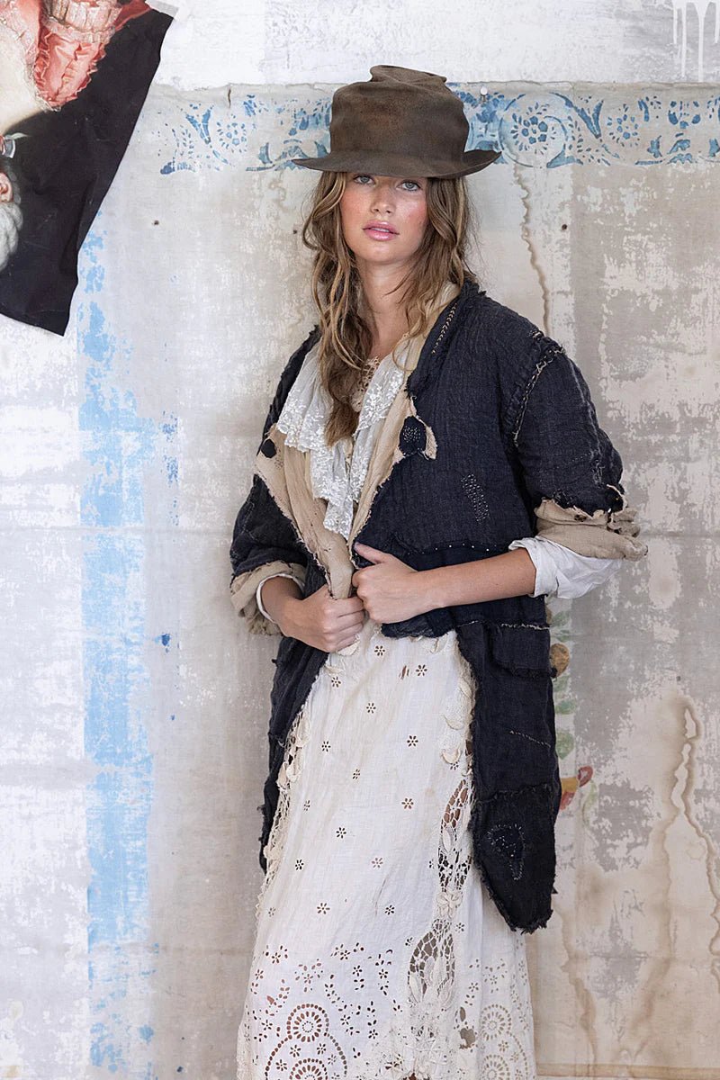 Linen Contessa Jacket 781 - MidnightMagnolia PearlCoats & Jackets
