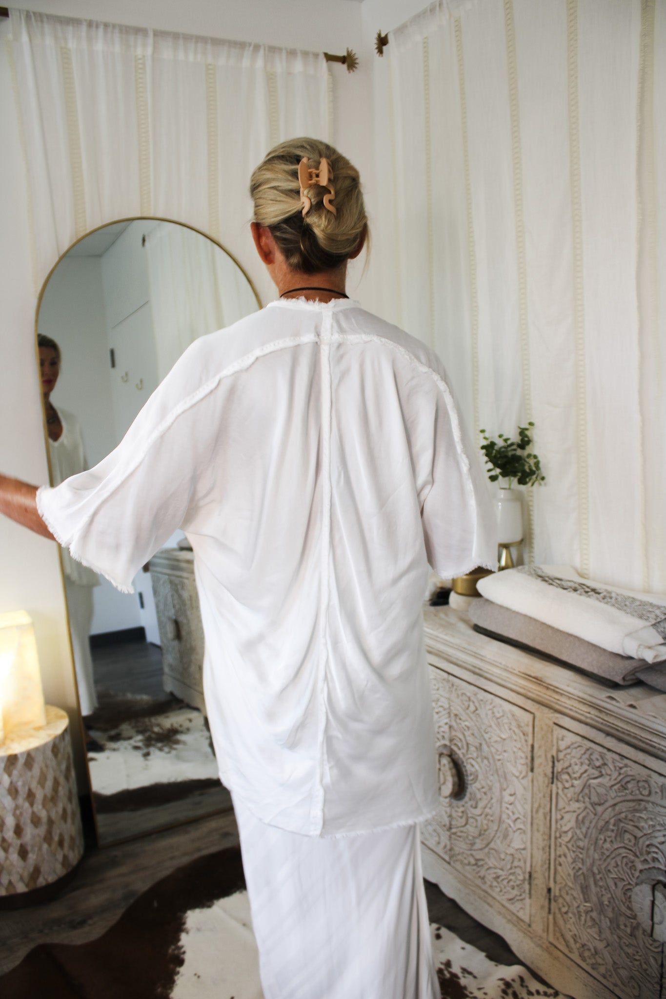 Long Ogi Top - Off WhiteJagaShirts