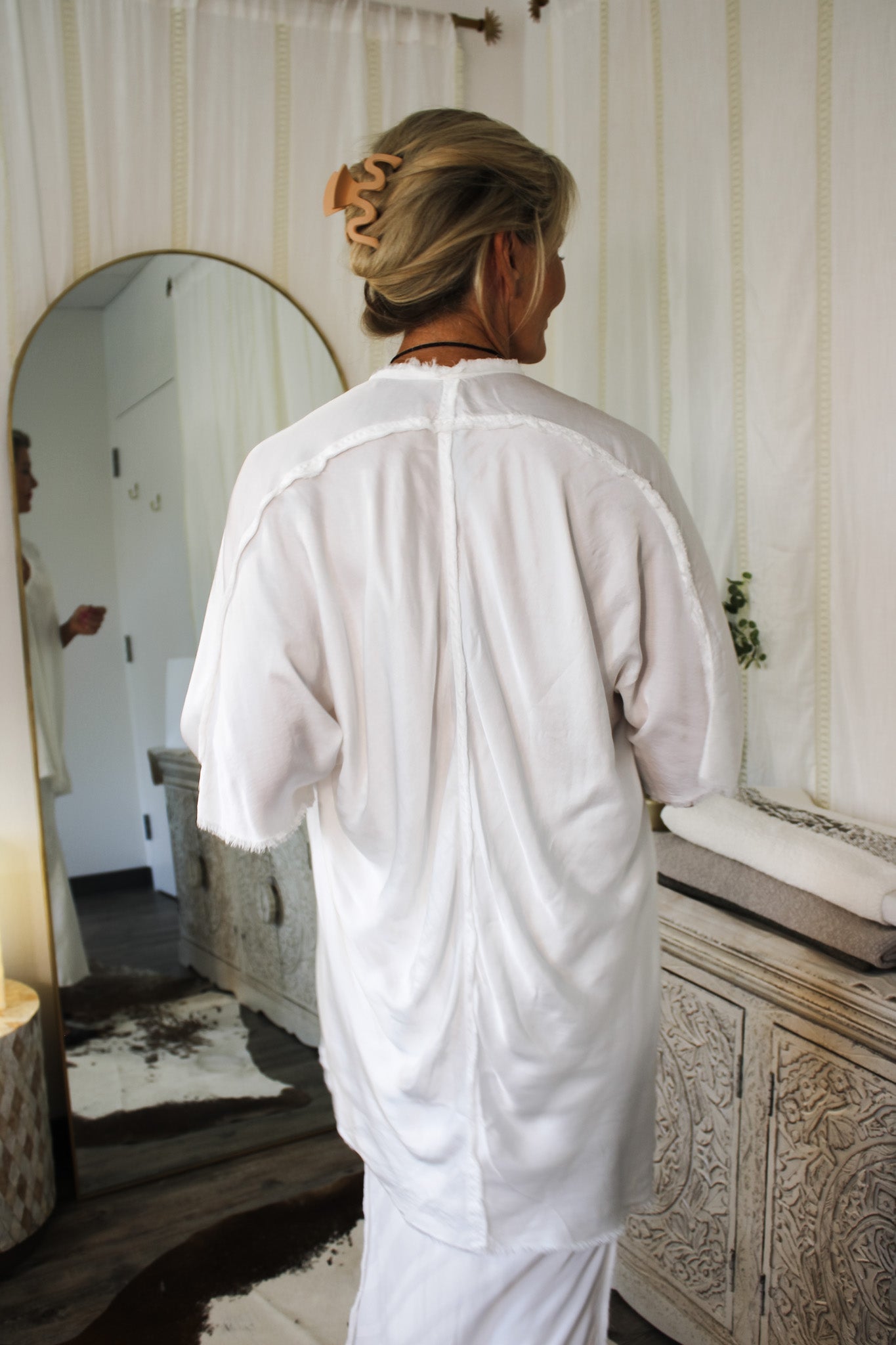 Long Ogi Top - Off WhiteJagaShirts