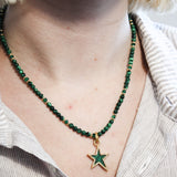 Malachite Diamond Star NecklaceBeth ZinkNecklace