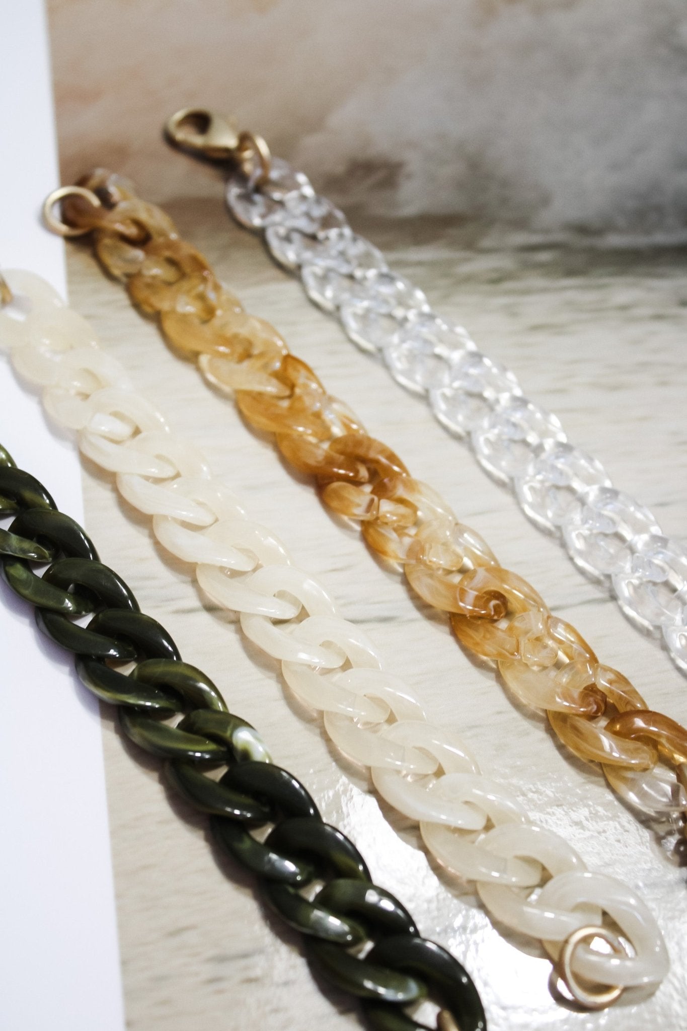 Marbled Acrylic Chain BraceletRobin JacksonBracelet