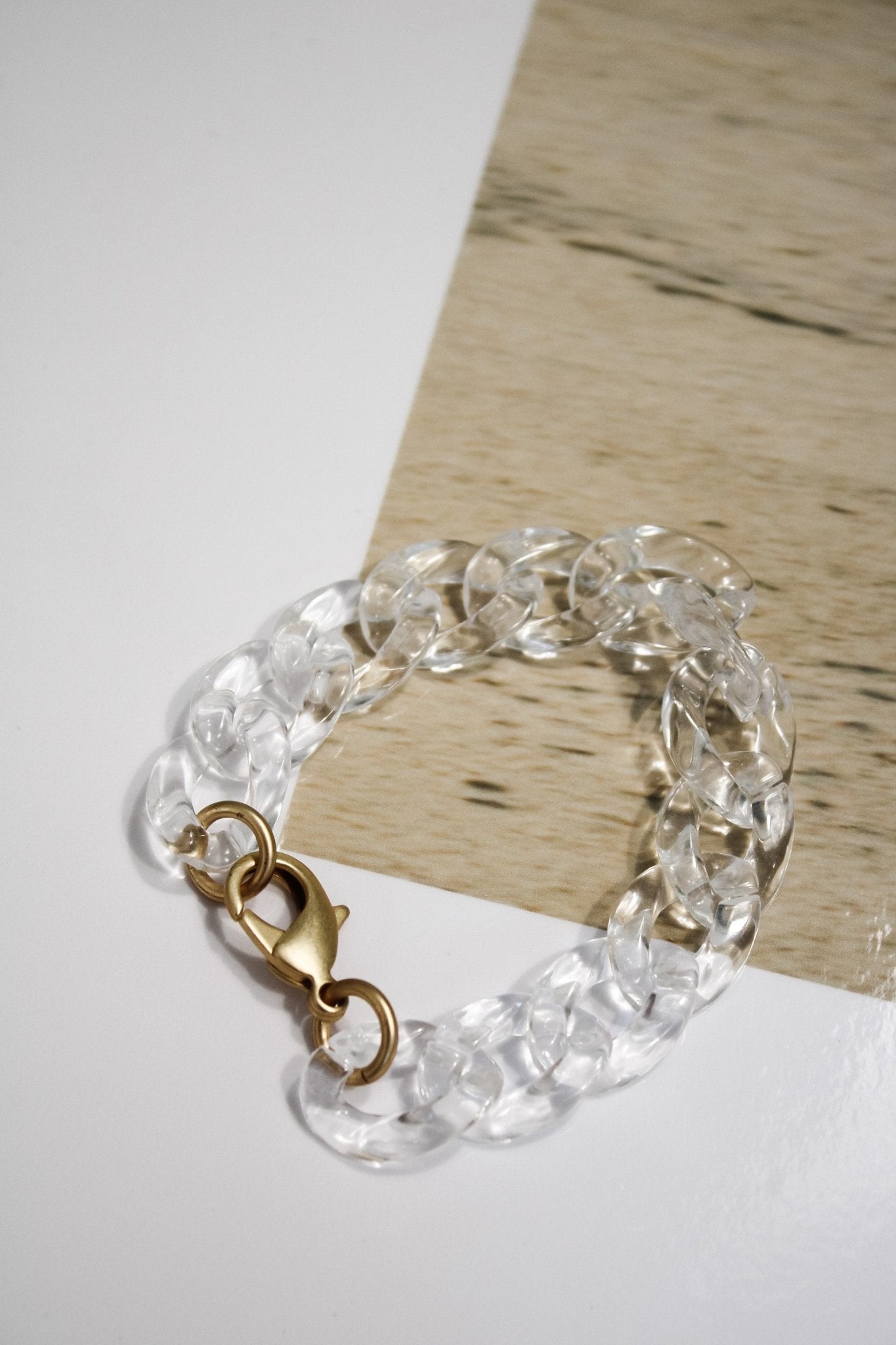 Marbled Acrylic Chain BraceletRobin JacksonBracelet