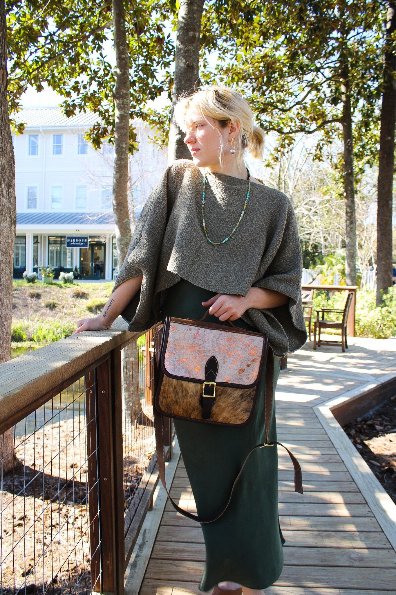 Messenger Bag - Rose GoldZiabirdHandbags