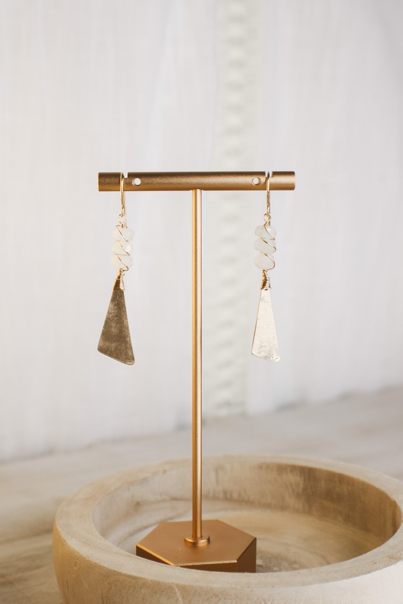 Moonstone Earrings #7104James & JezebelleEarrings