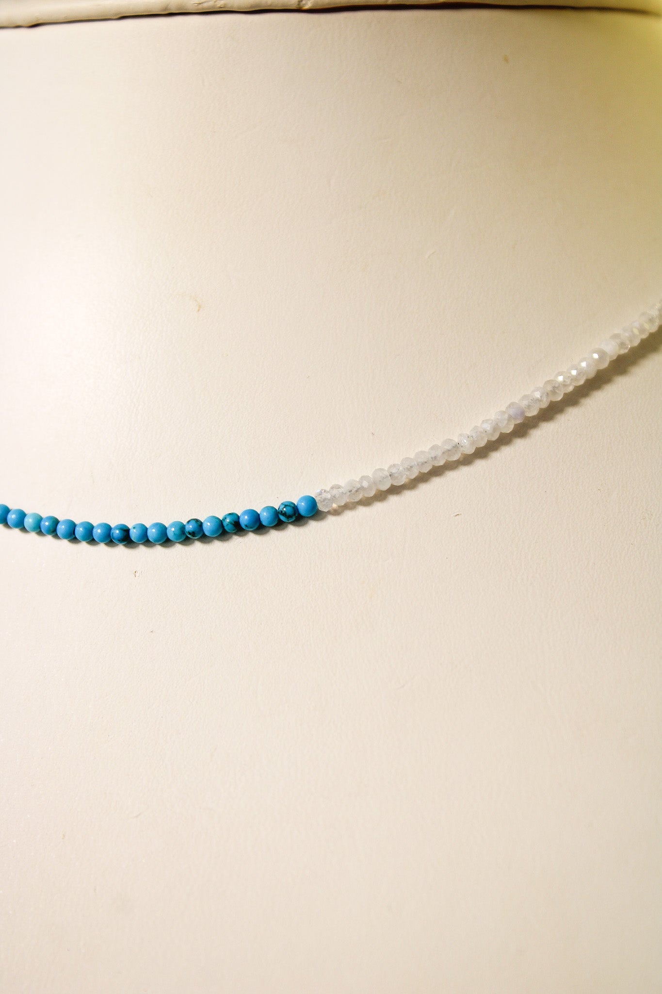 Moonstone Gemstone Accent NecklaceZiabirdNecklaces