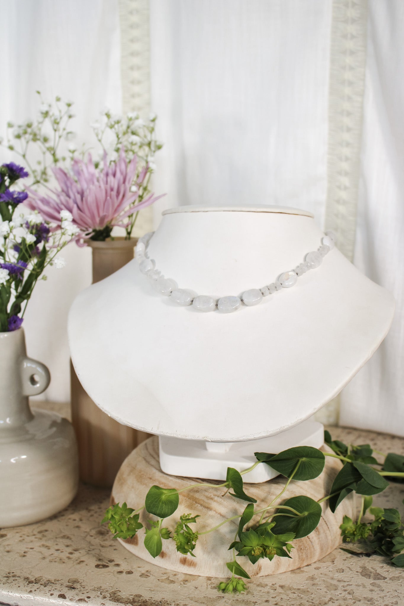 Moonstone Necklace #5046James & JezebelleNecklace
