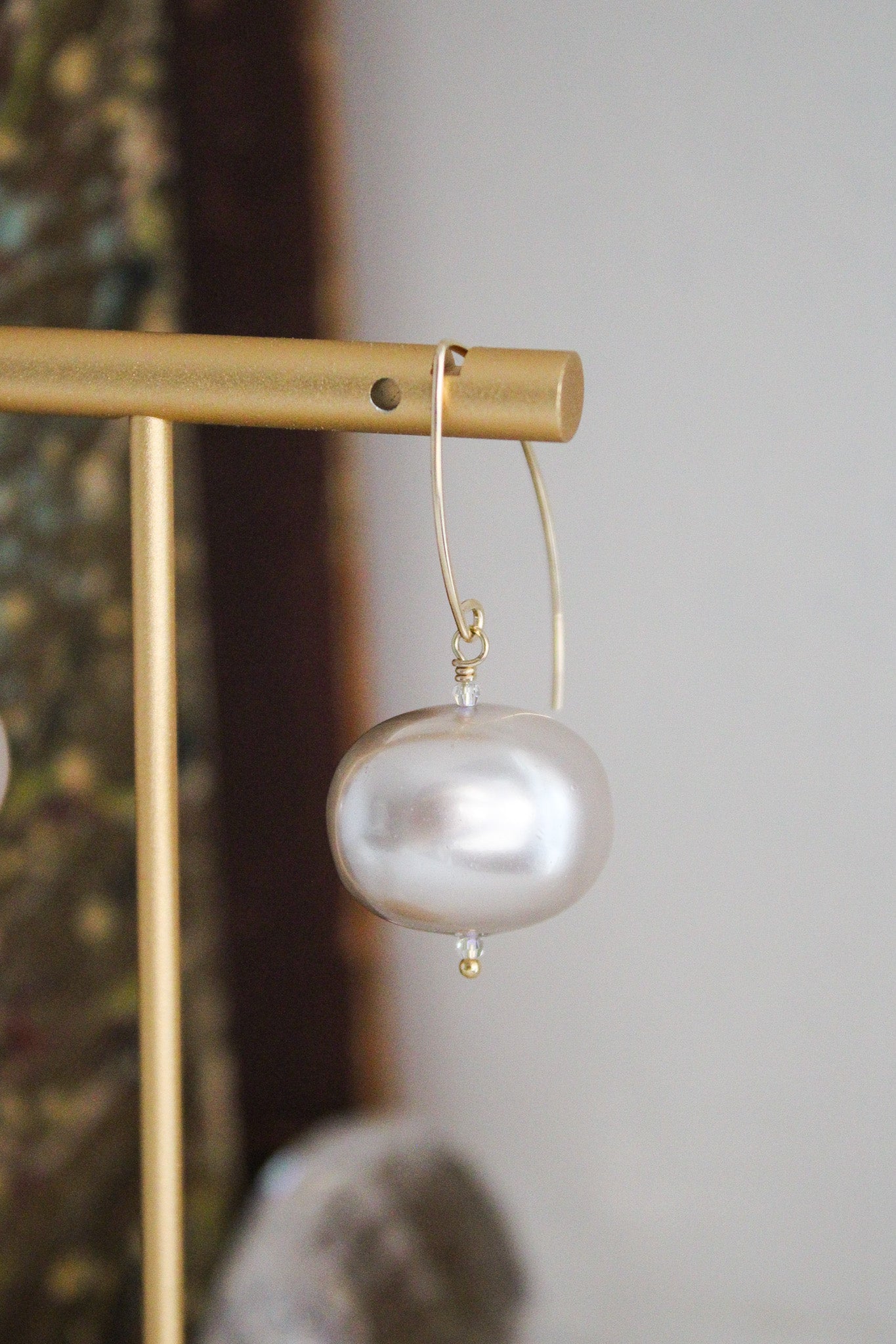 Mother of Always Pearl EarringsZiabirdNecklaces