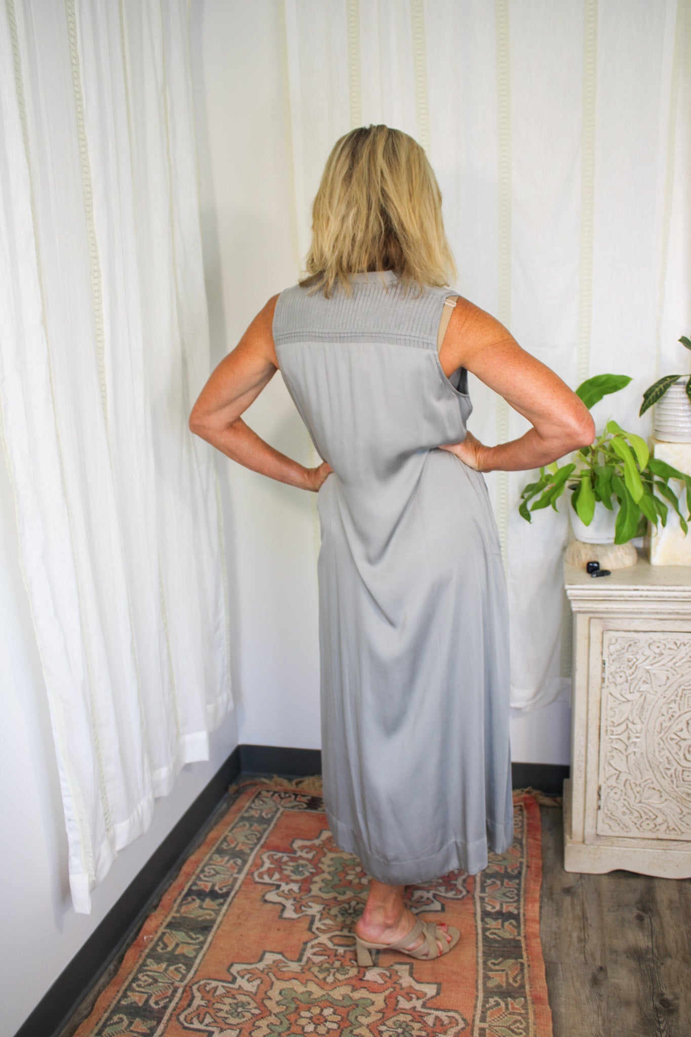 Myla Dress- Steel GreyNeemDress