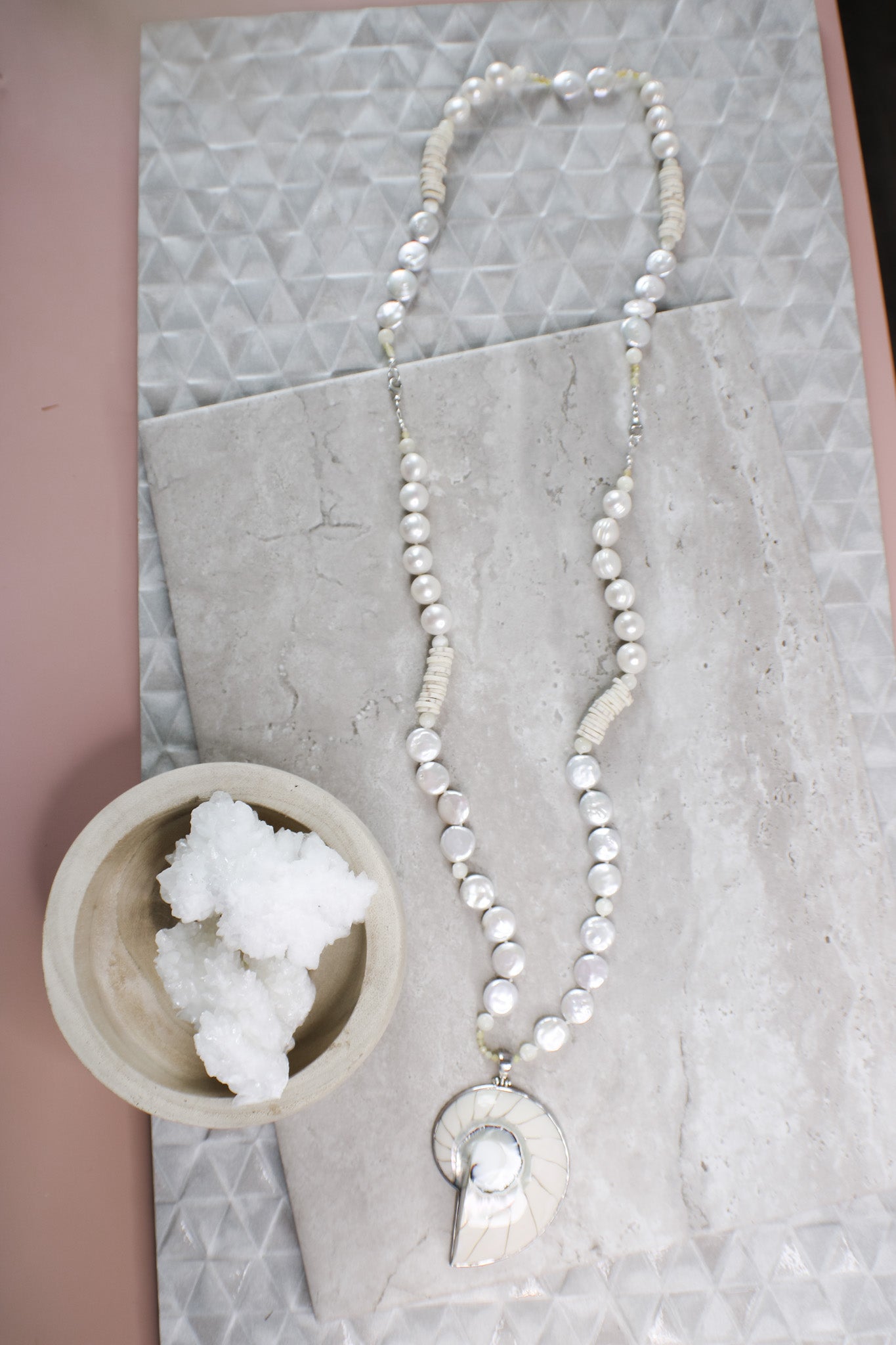 Nautilus Shell NecklaceZiabirdNecklaces