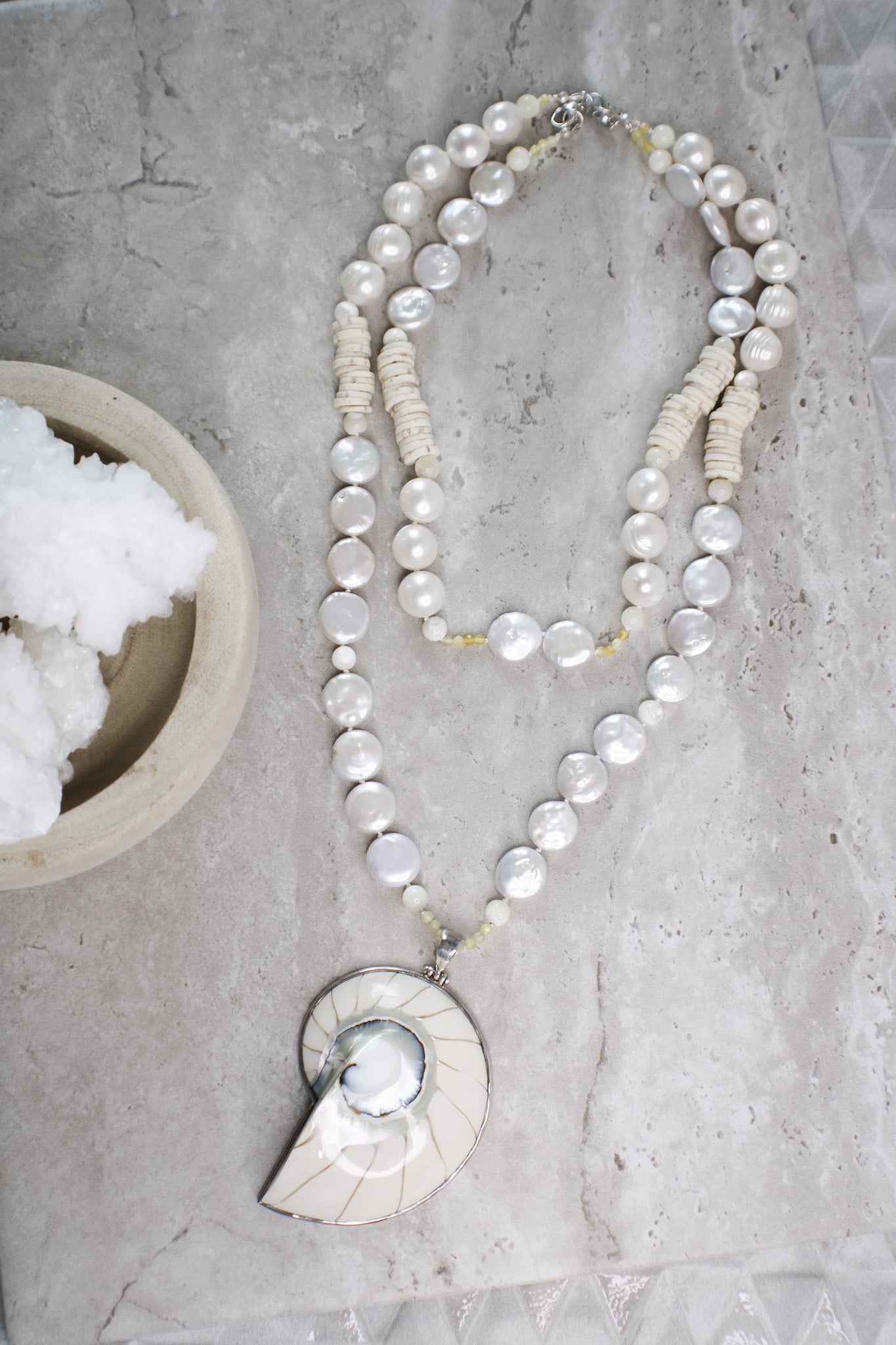 Nautilus Shell NecklaceZiabirdNecklaces