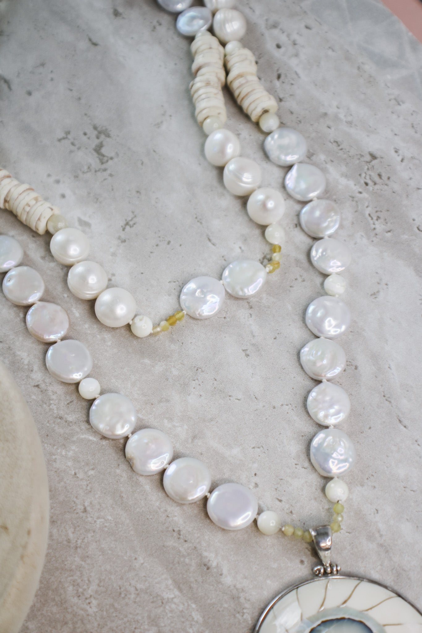 Nautilus Shell NecklaceZiabirdNecklaces