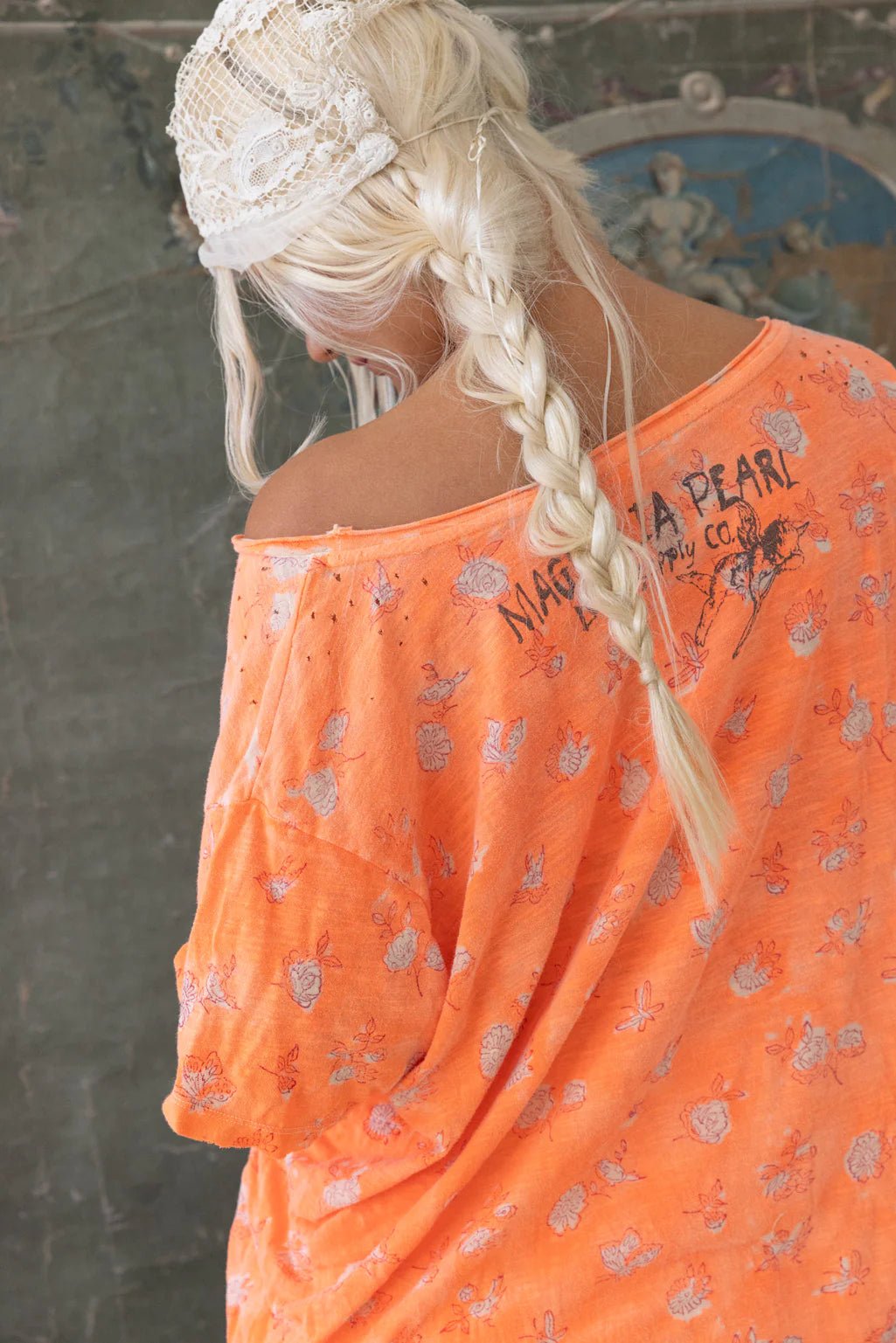 Nectar Floral T Top 1628 - Vitamin CMagnolia PearlShirts & Tops