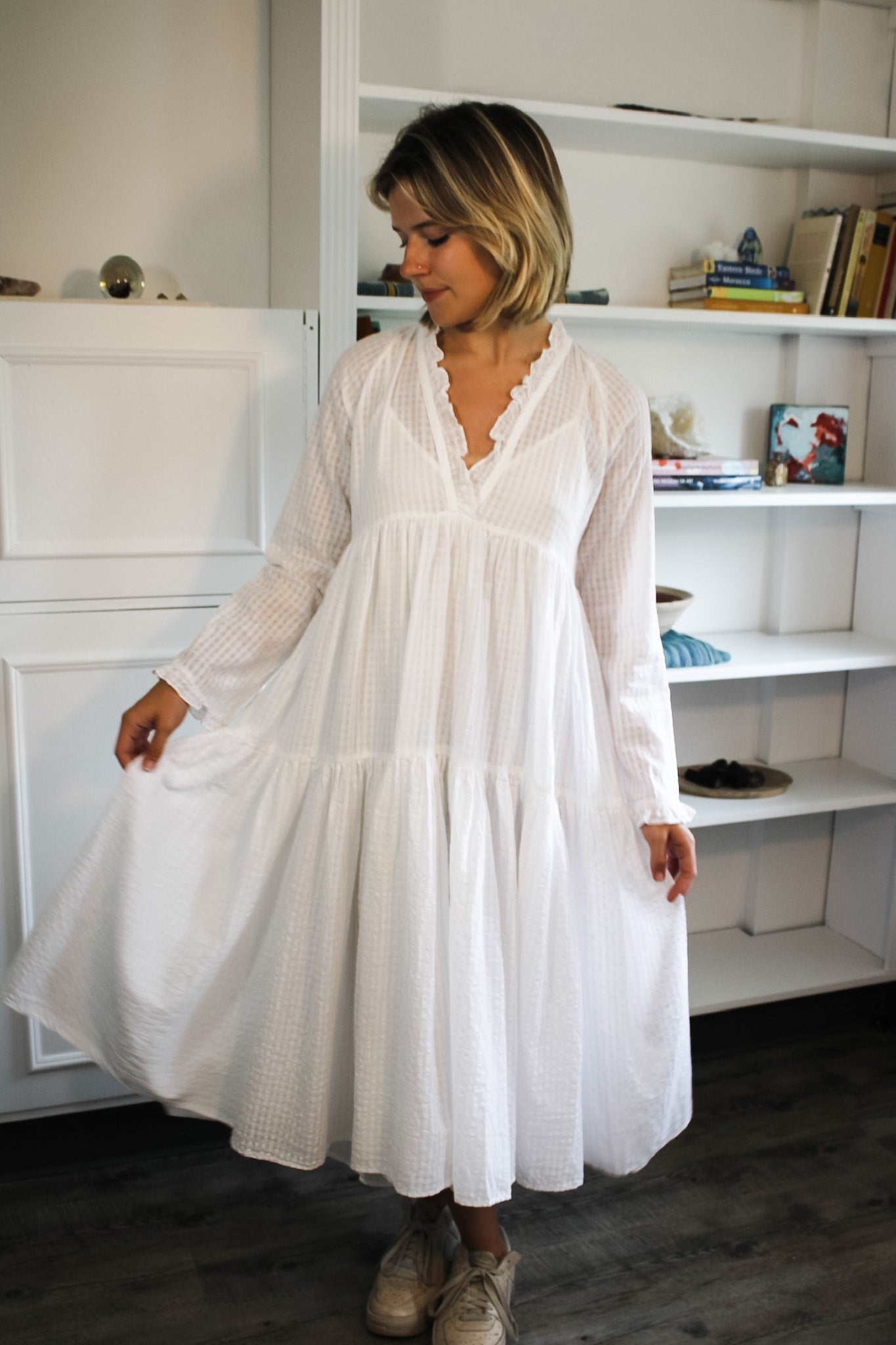 Nina Dress - Whited.heart.dDresses