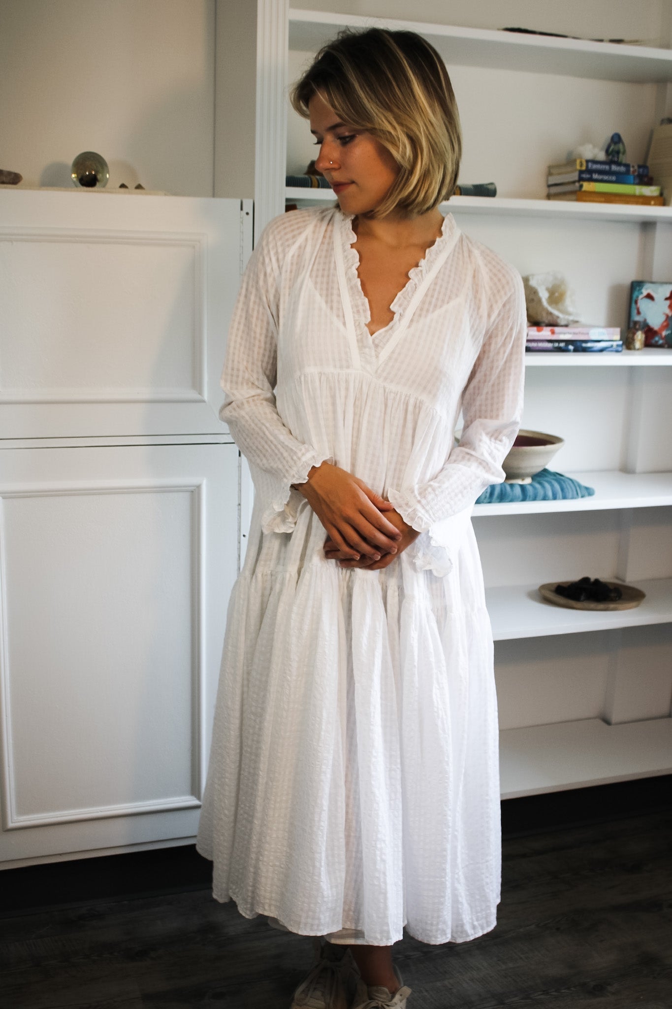 Nina Dress - Whited.heart.dDresses