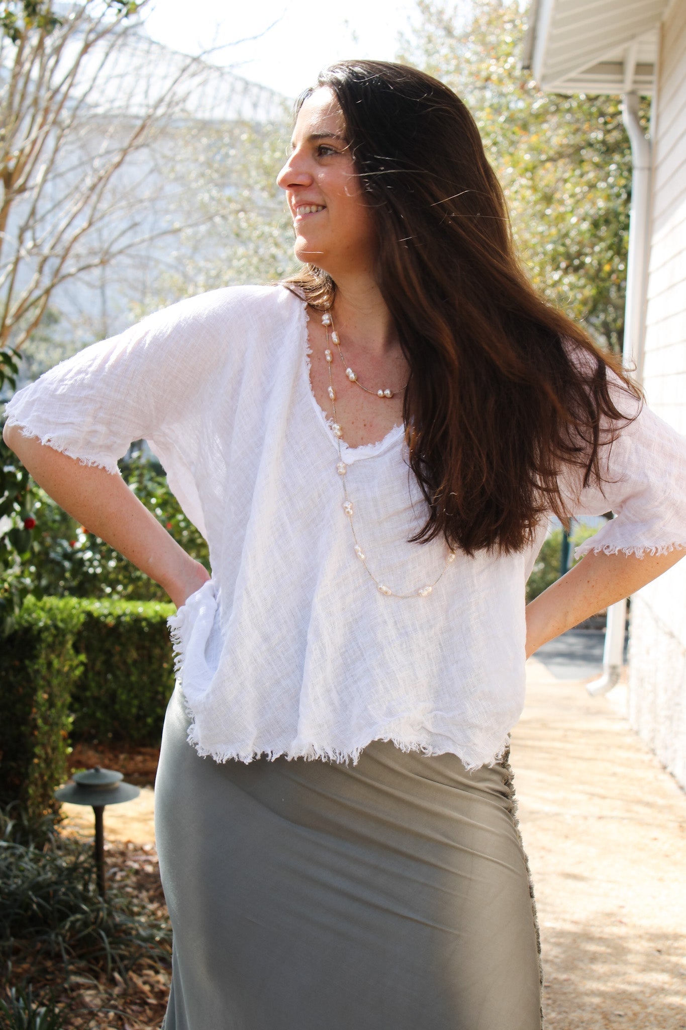 Ogi Top - WhiteJagaShirt