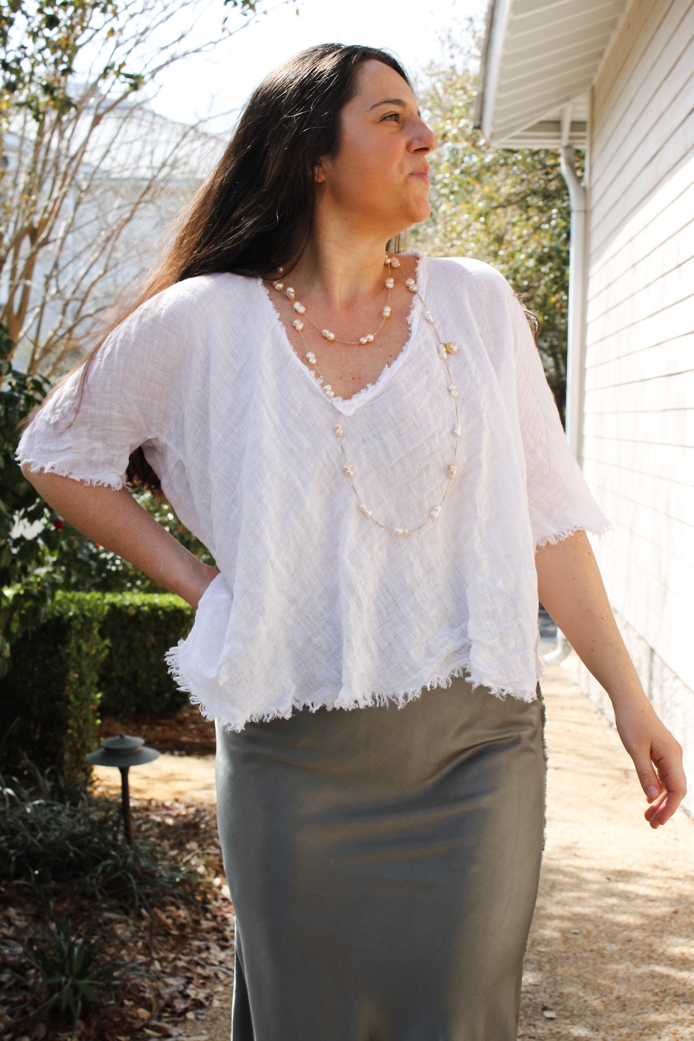 Ogi Top - WhiteJagaShirt