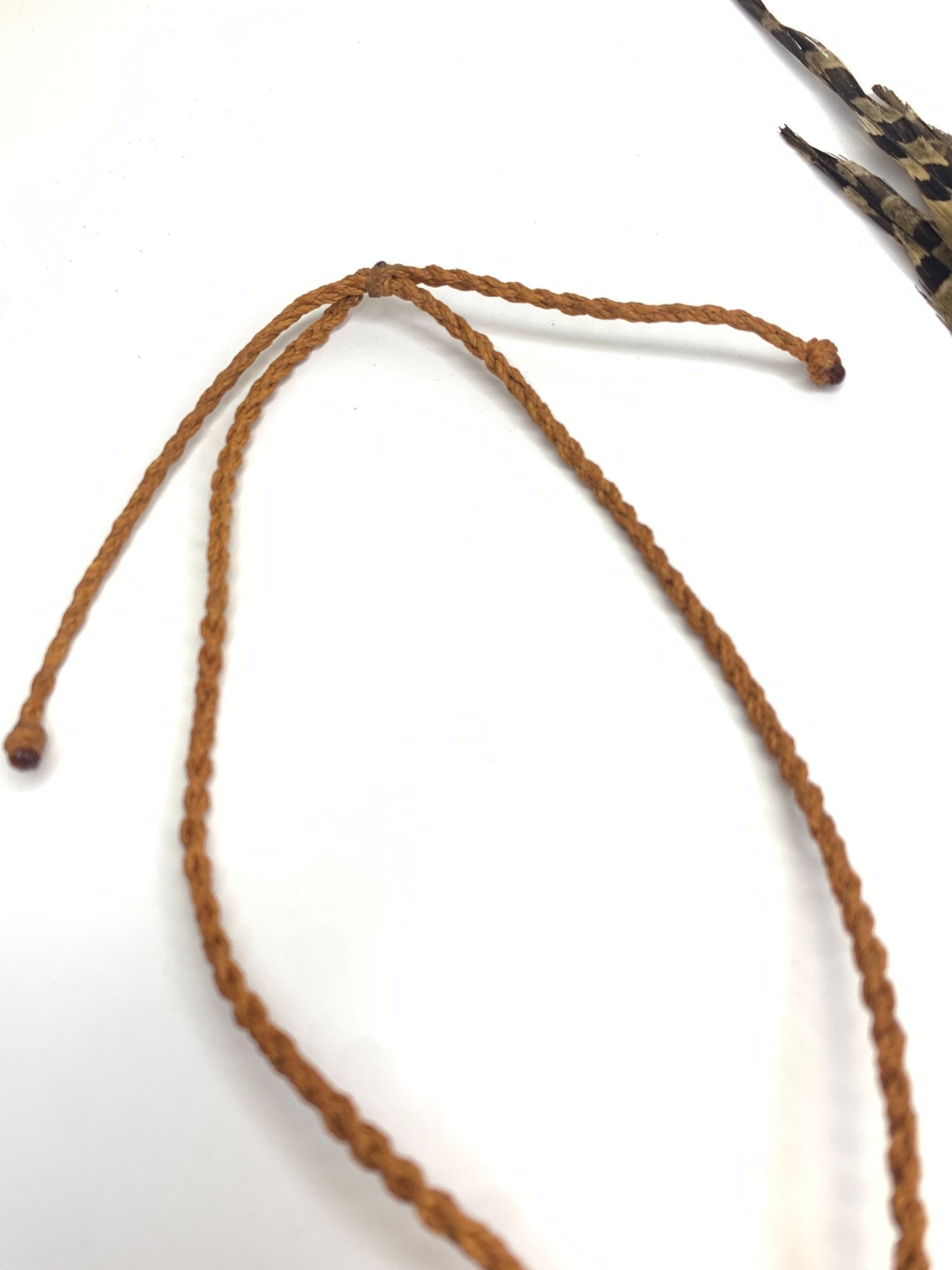 One of a Kind Macrame and Fossil NecklaceAdaArtNecklace