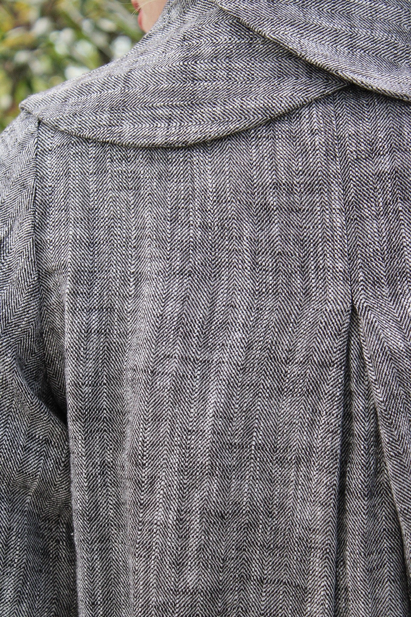 Pea Jacket- Black HerringboneAmano by Lorena LaingOuterwear