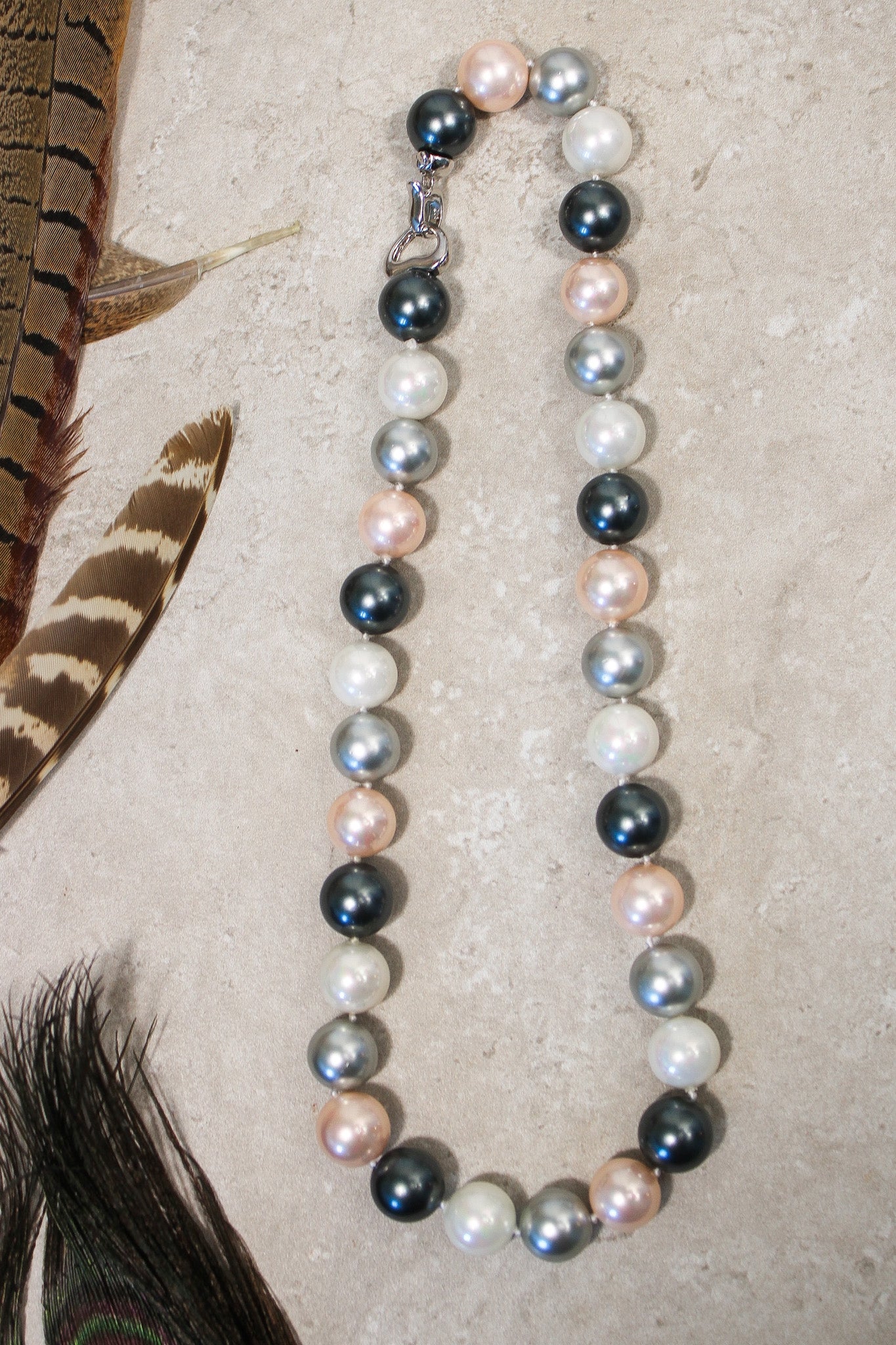 Pearl Necklace - Blush MixJinjaNecklace