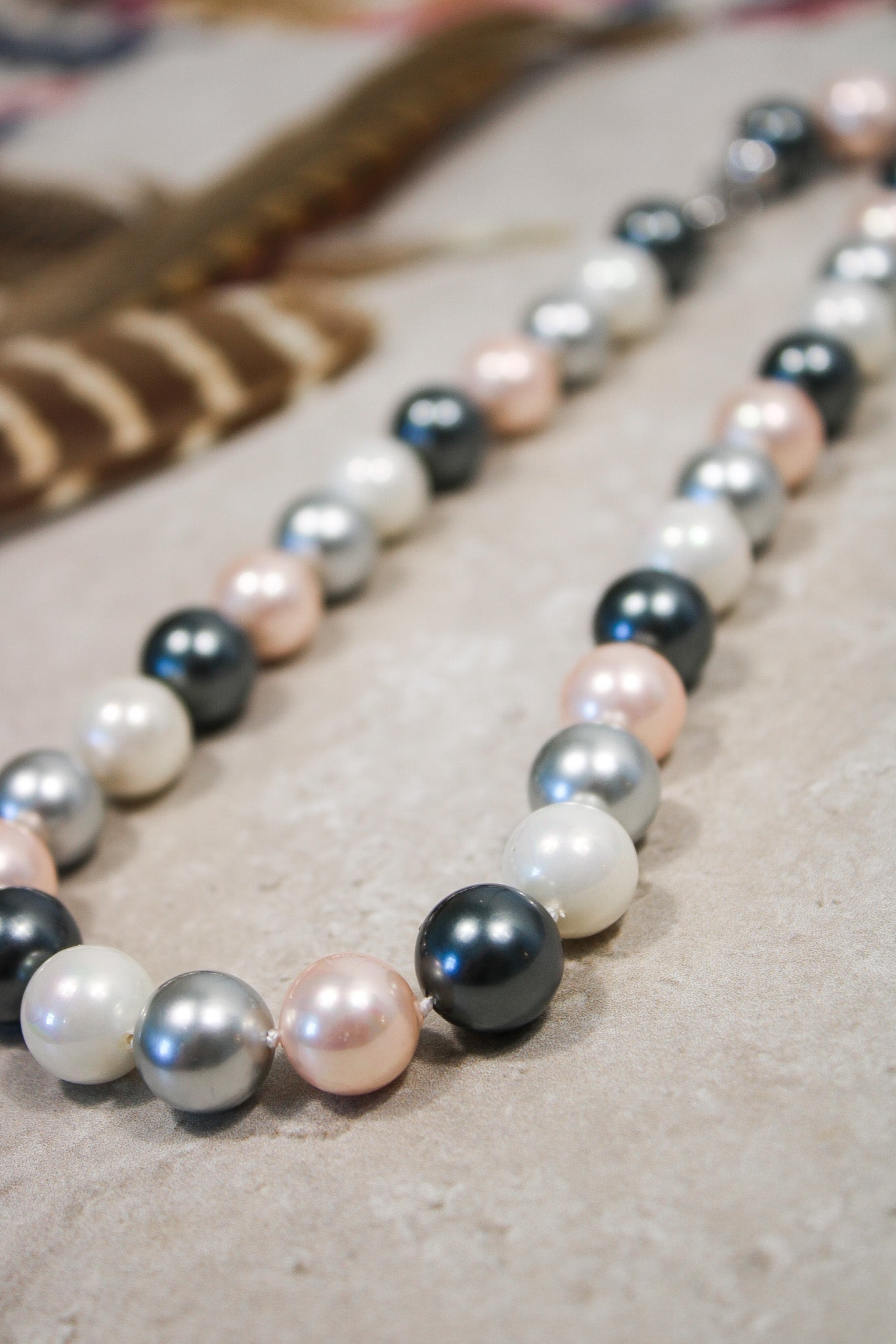 Pearl Necklace - Blush MixJinjaNecklace
