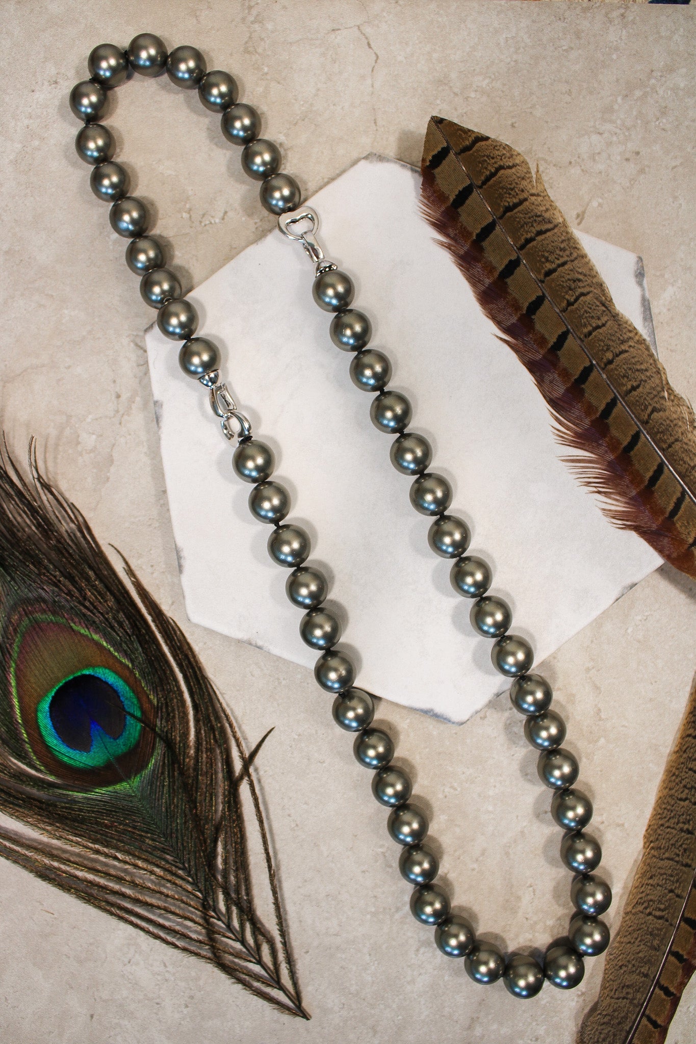 Pearl Necklace/Bracelet - BronzeJinjaNecklace