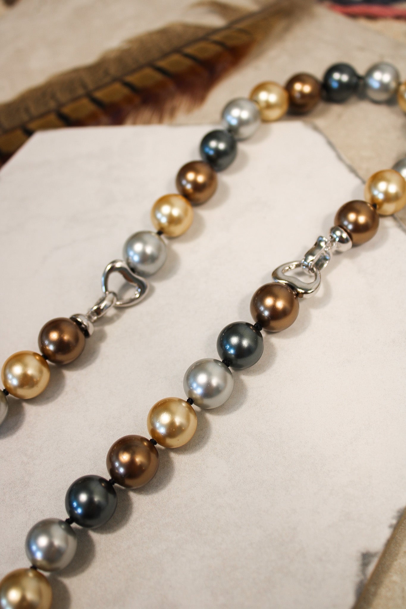 Pearl Necklace/Bracelet - Coastal MixJinjaNecklace