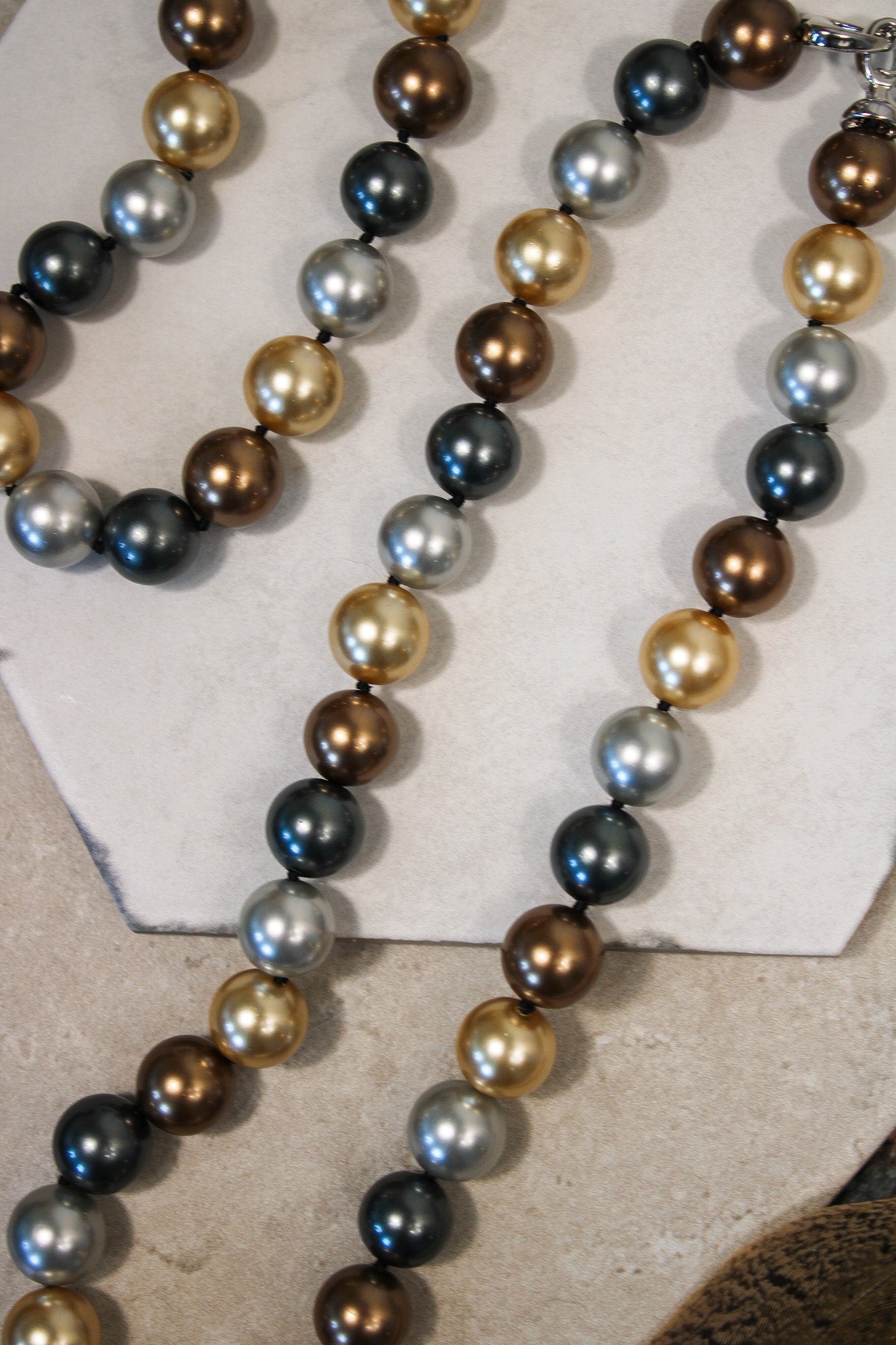 Pearl Necklace/Bracelet - Coastal MixJinjaNecklace