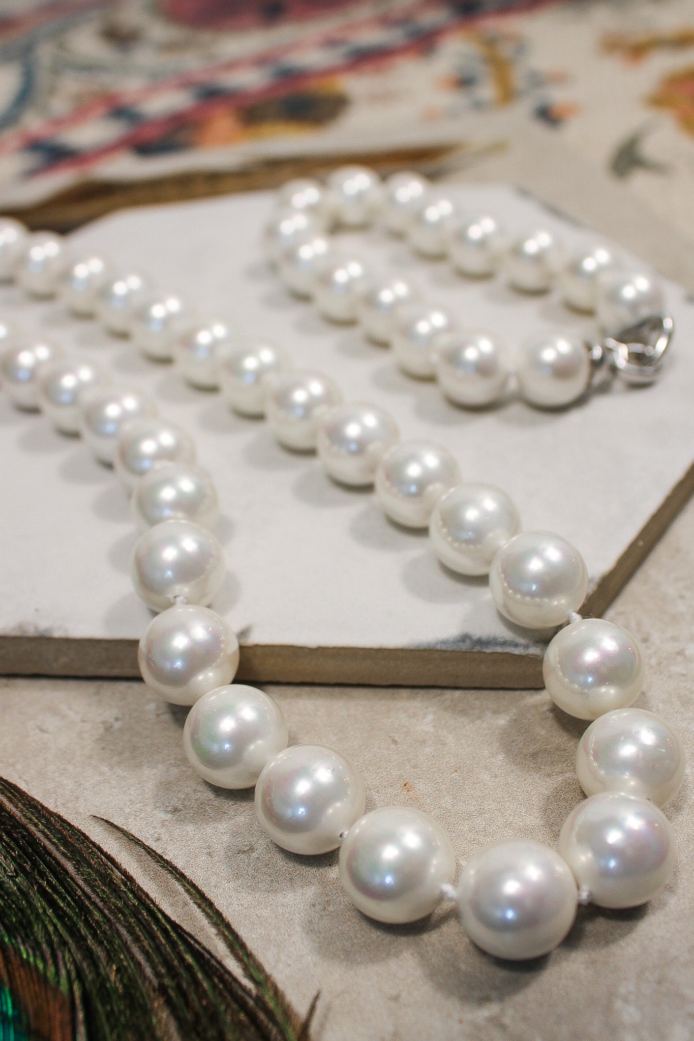 Pearl Necklace/Bracelet - Fresh WhiteJinjaNecklace