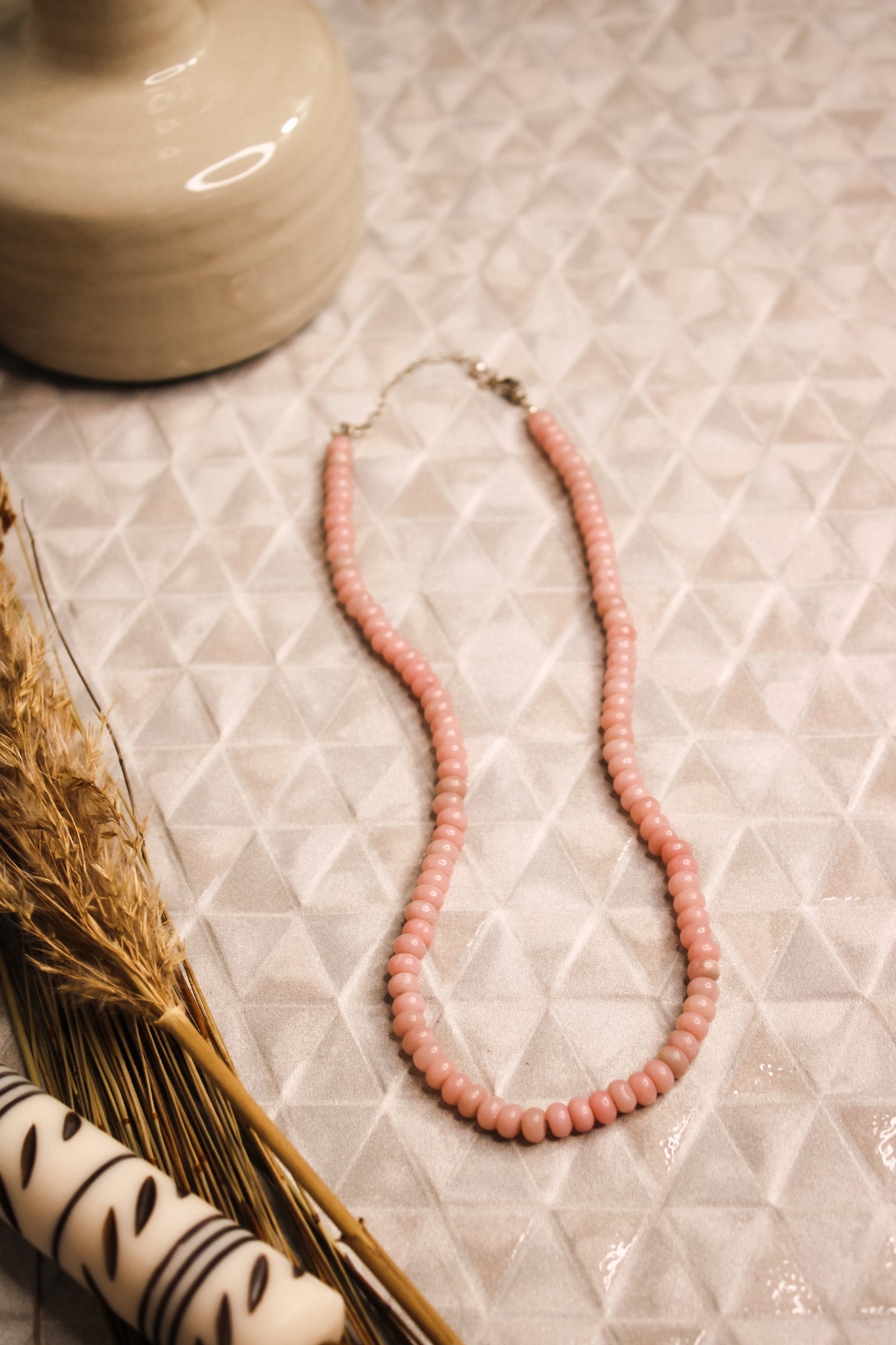 Pink Opal NecklacePerle du BoisNecklaces