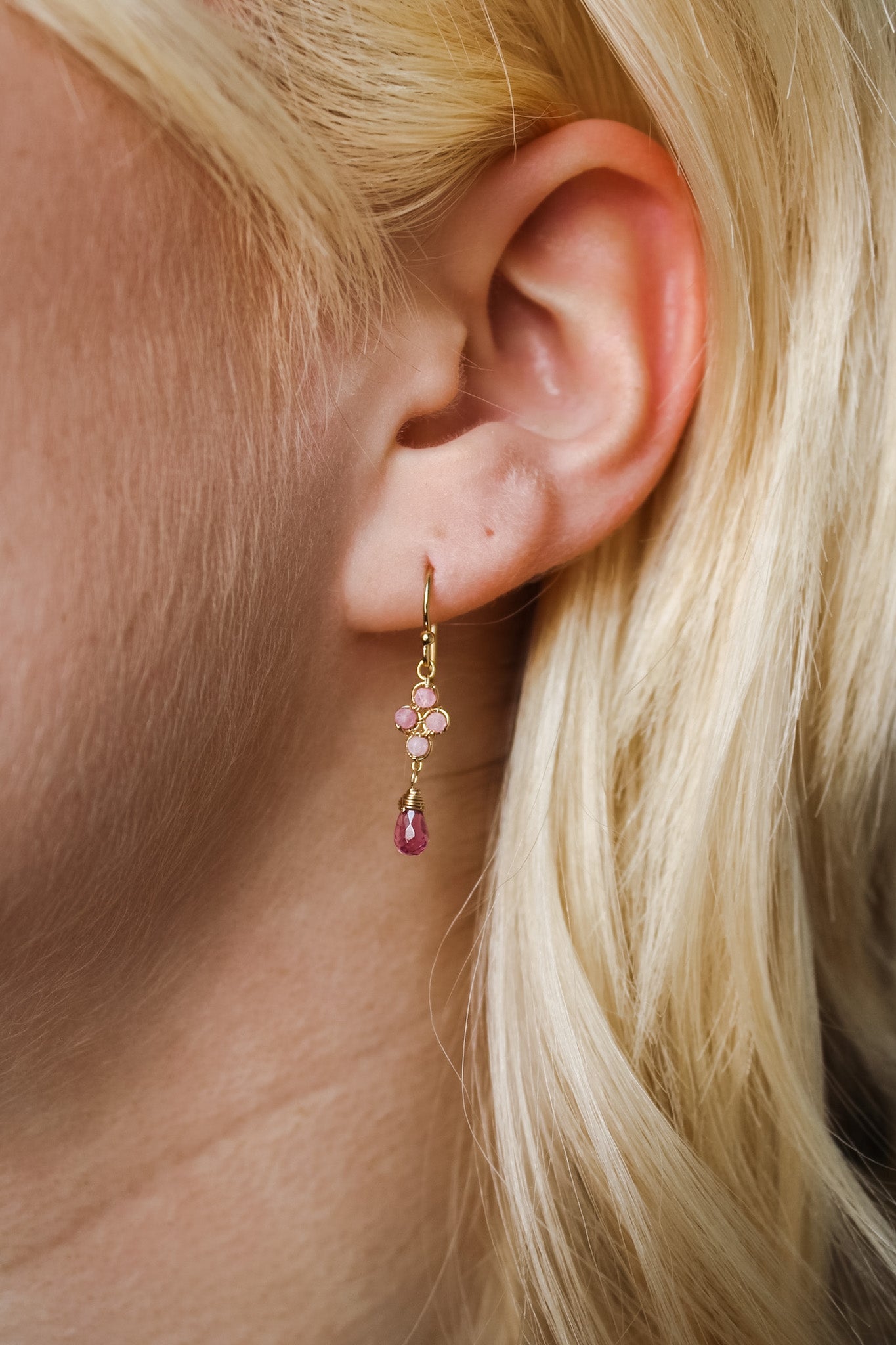 Pink Sapphire Earrings #4715Michelle PresslerEarrings