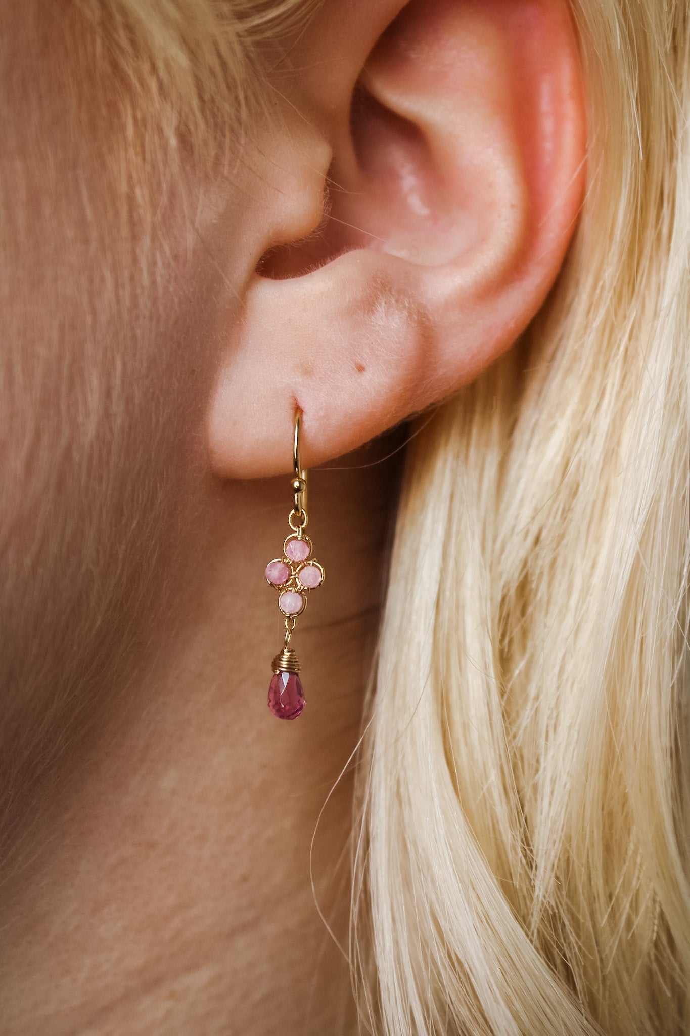 Pink Sapphire Earrings #4715Michelle PresslerEarrings