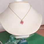 Pink Sapphire Mix Necklace #4098Michelle PresslerNecklace