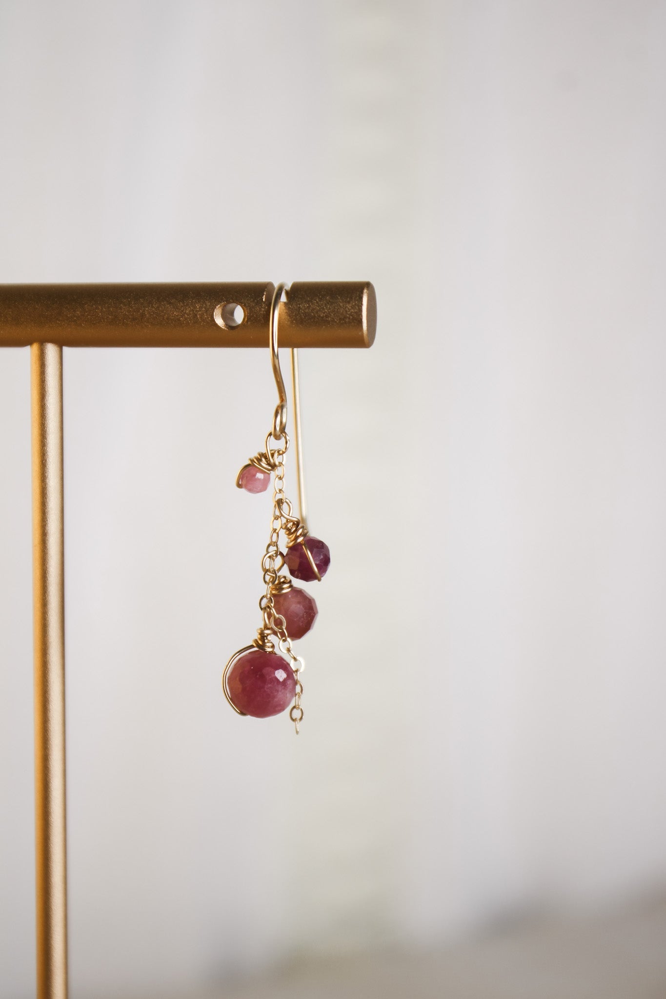 Pink Tourmaline Earrings #7107James & JezebelleEarrings