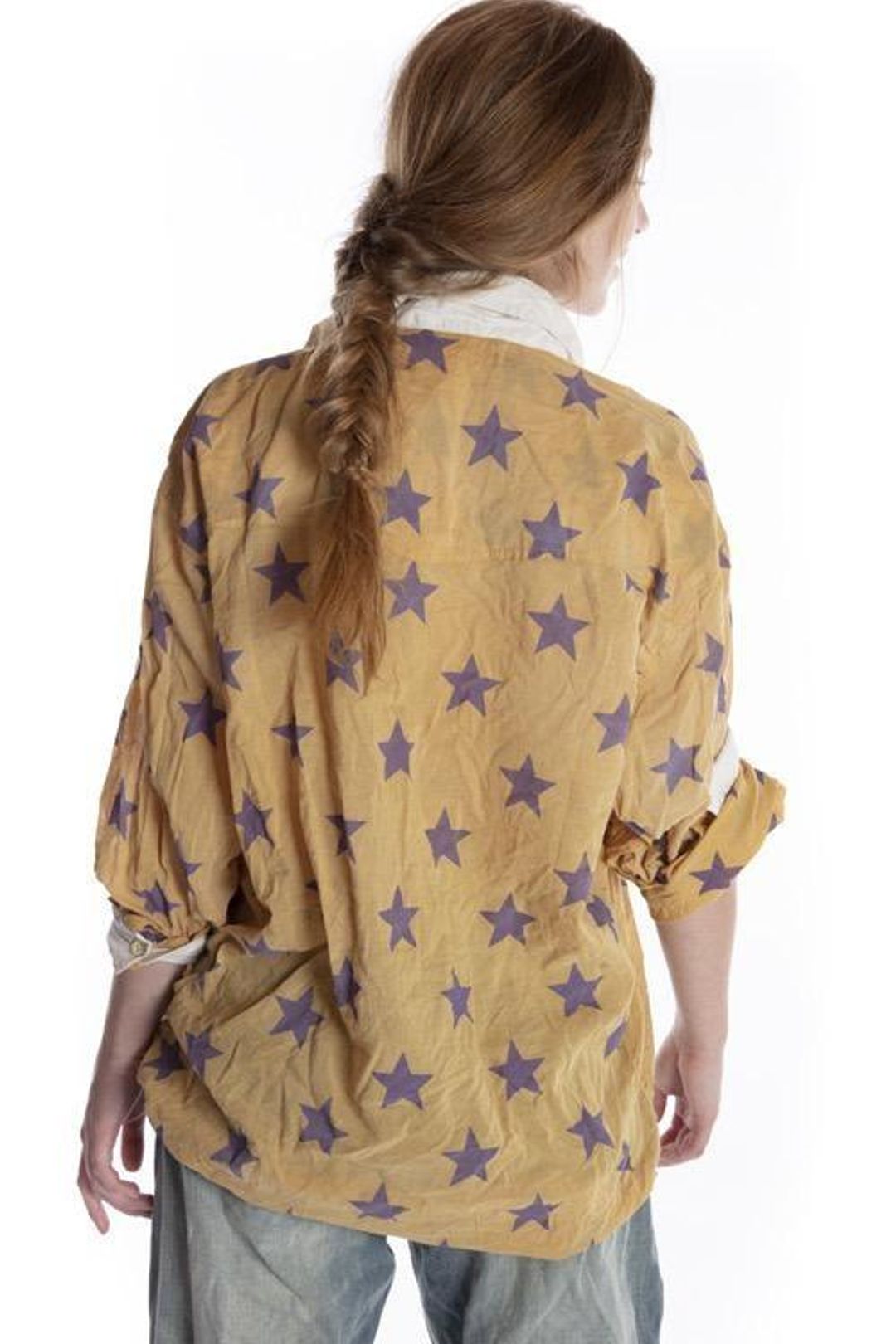 Poplin Top 943 - ExtragalacticMagnolia PearlShirts & Tops