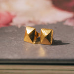 Pyramid Stud Earrings (2 Colors)TreisiEarrings