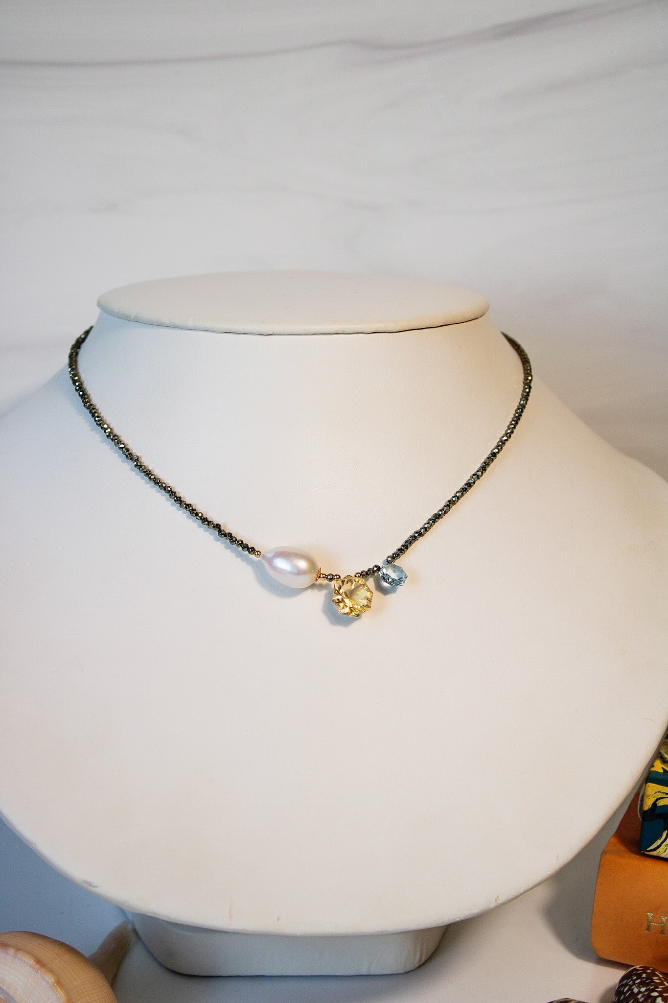Pyrite Rondelle Necklace (3 styles)Beth ZinkNecklace